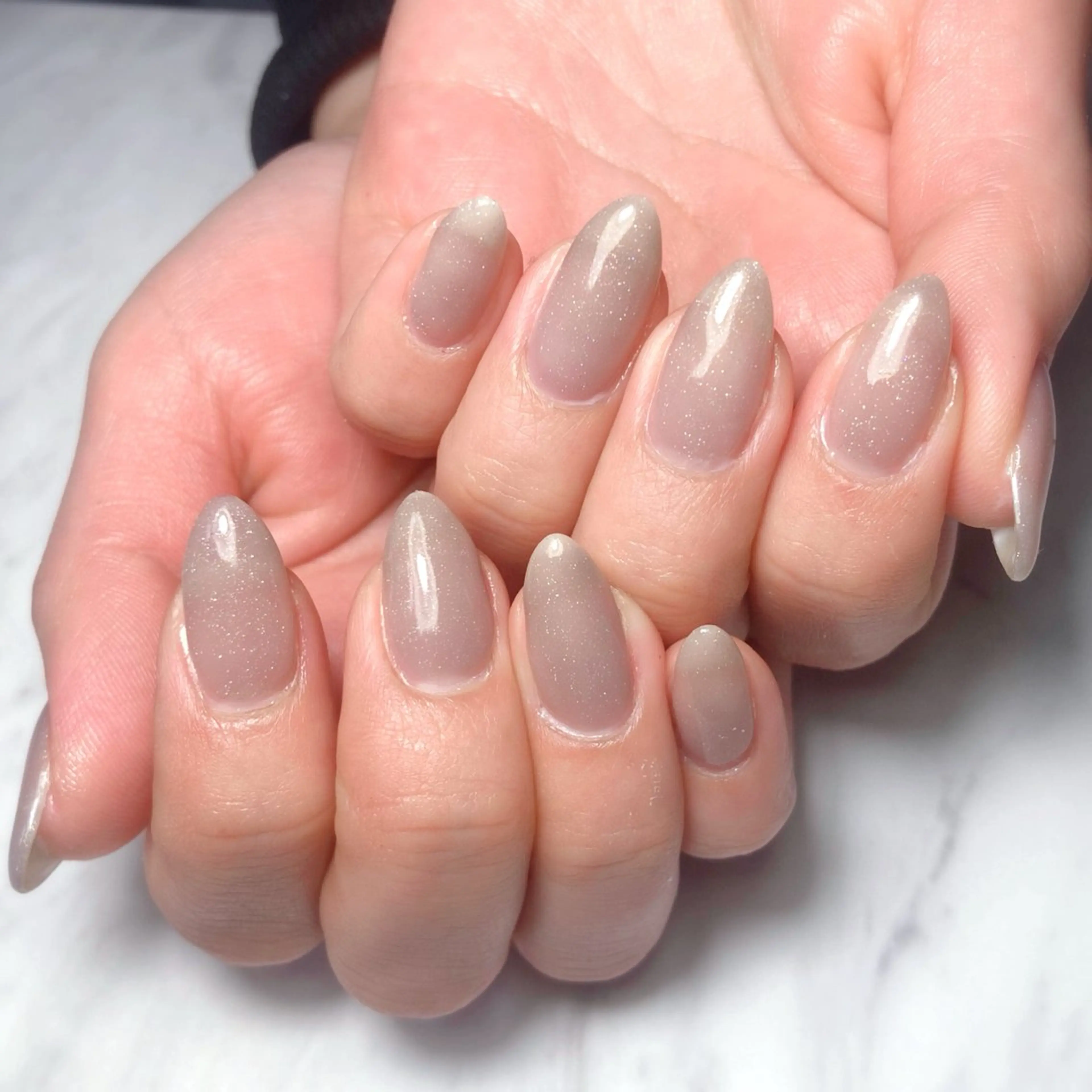 ハンドネイル（ワンカラー）の写真