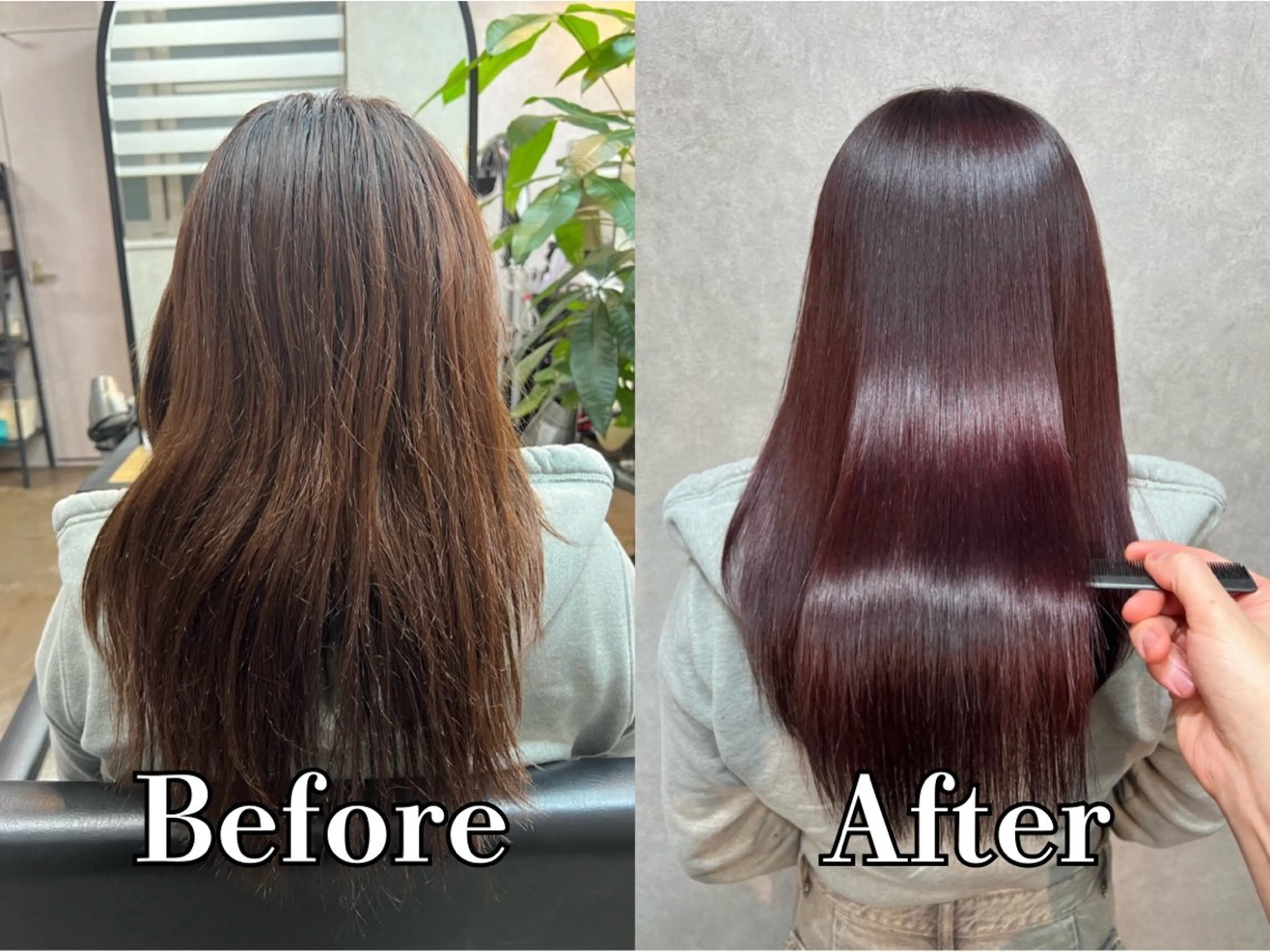 セミロング 髪質改善 韓国風ヘア トリートメント トリートメント ar clip所属・表参道/透明感カラー /髪質改善/駿太のヘアスタイル