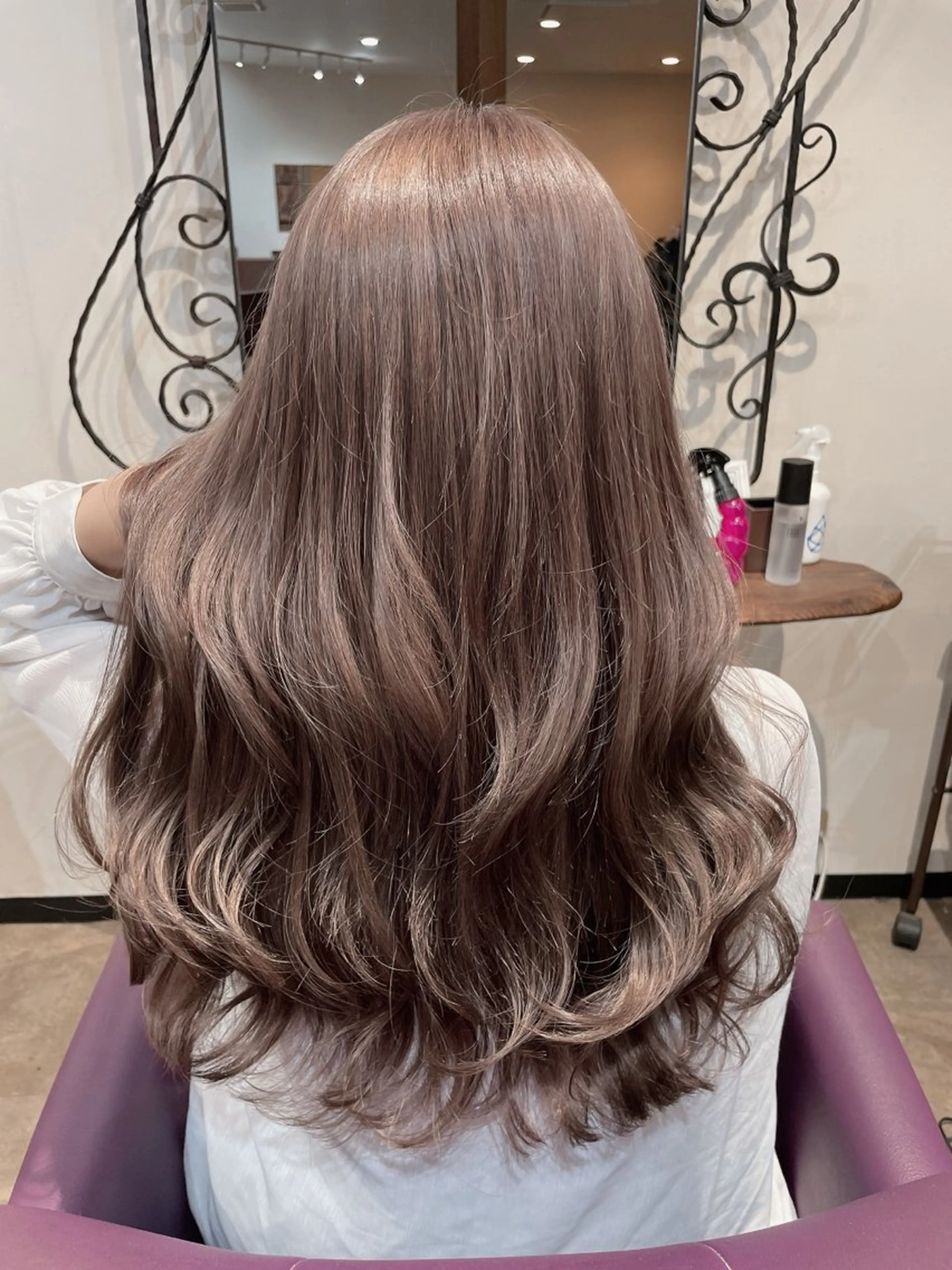 カット＋髪質改善カラー＋インカラミトリートメントの写真