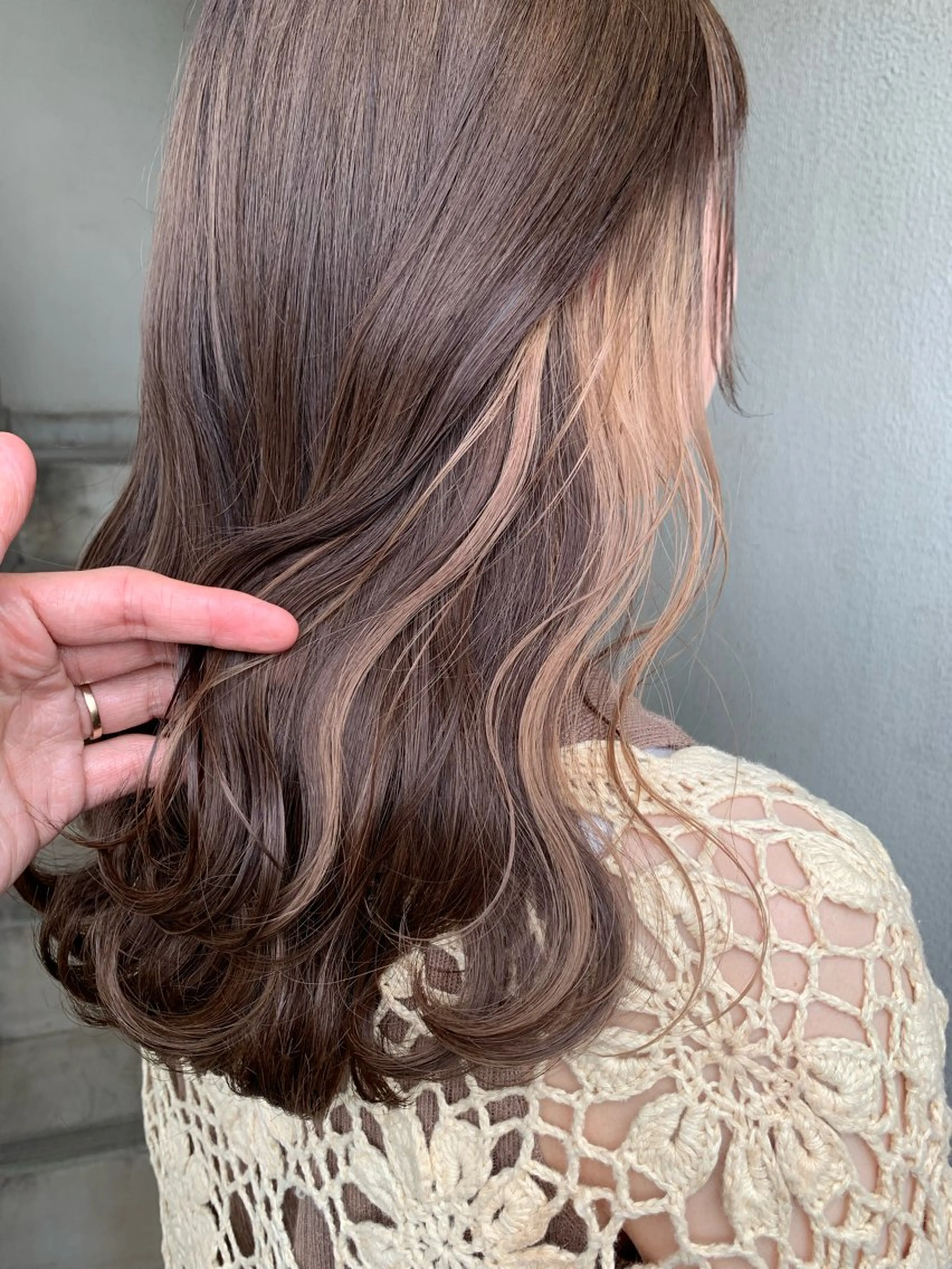 イヤリングカラー＋2stepトリートメント🌟の写真