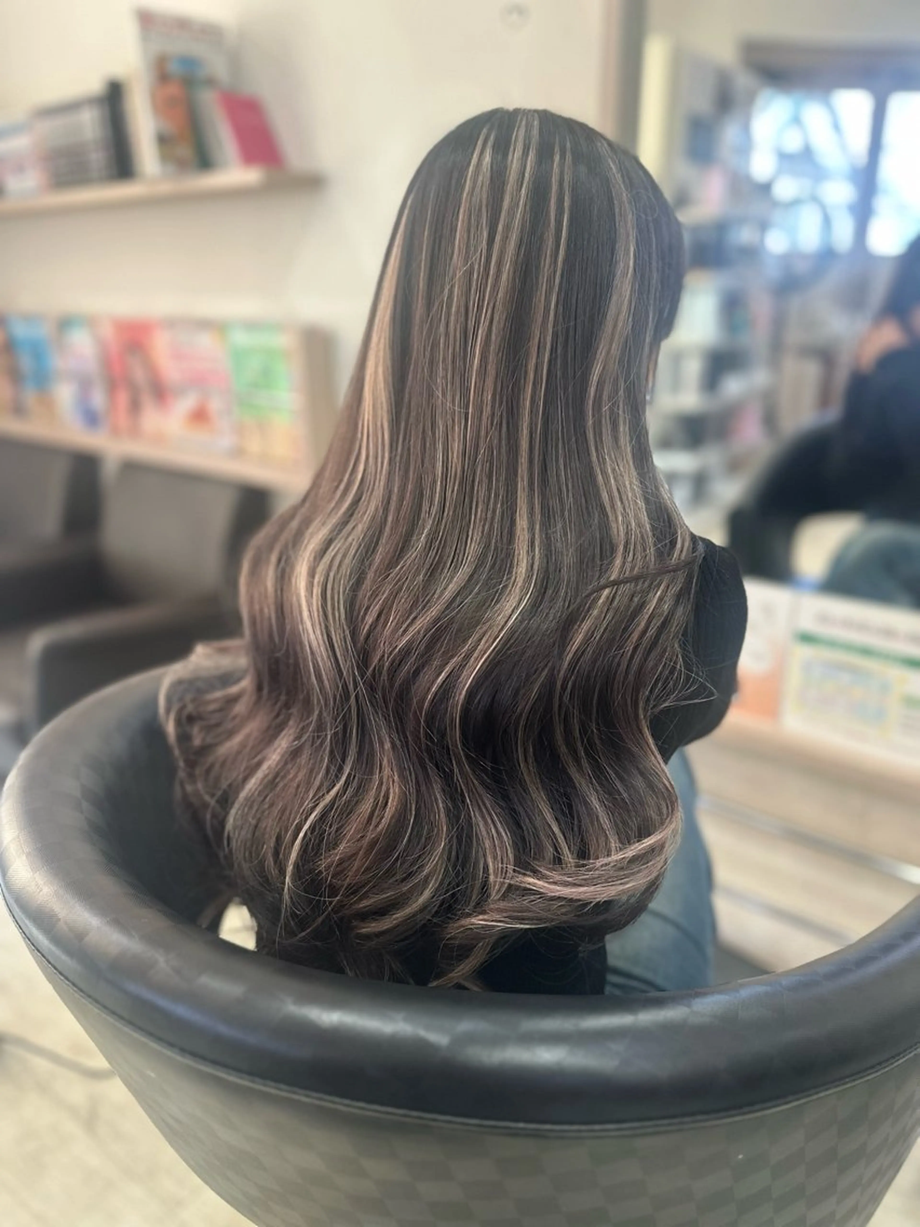 シールエクステでデザイン20枚（ハイライト・インナー）の写真