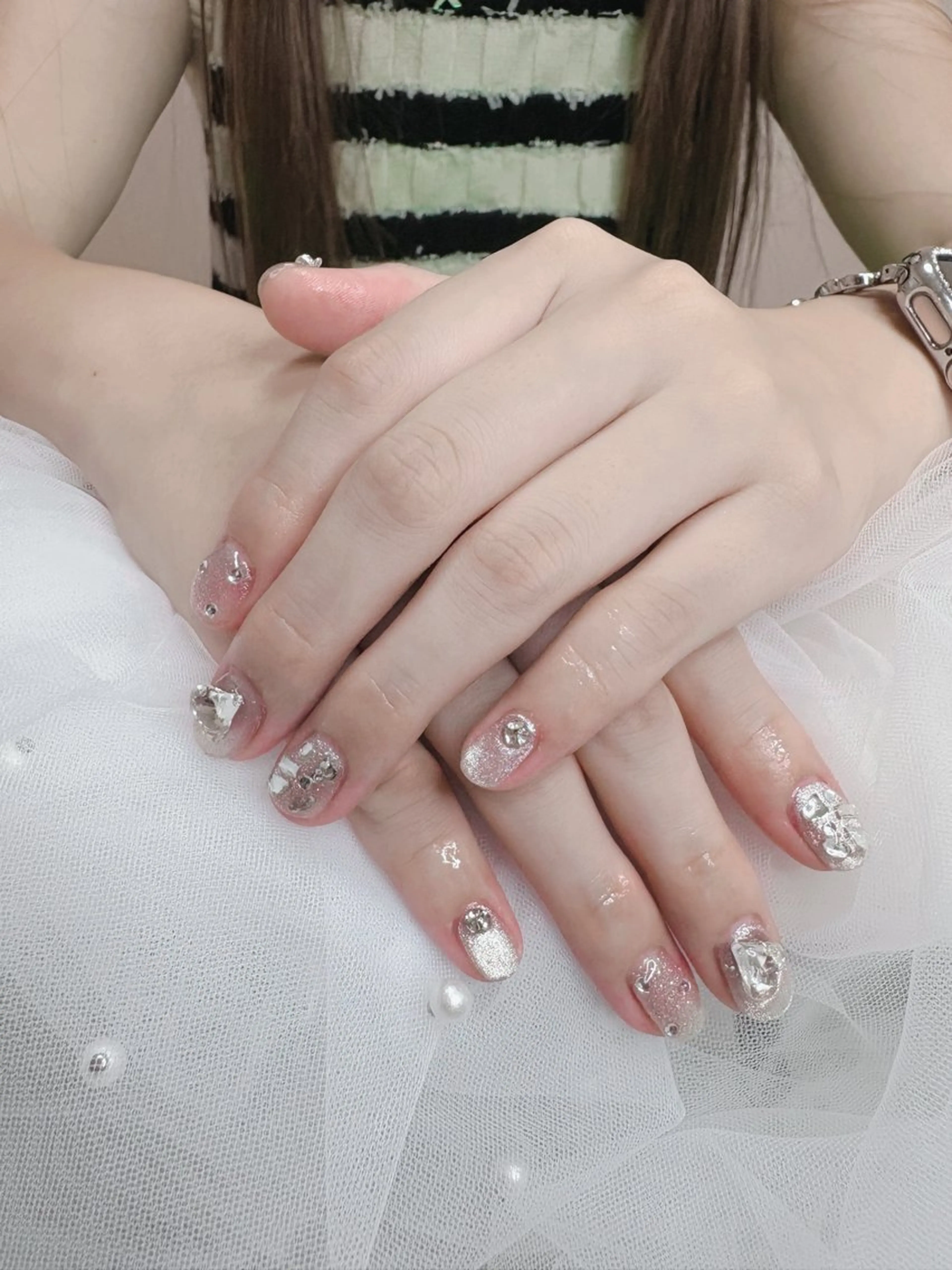ネイル 💐Lumière 🩵かわちゃん💅のネイルデザイン