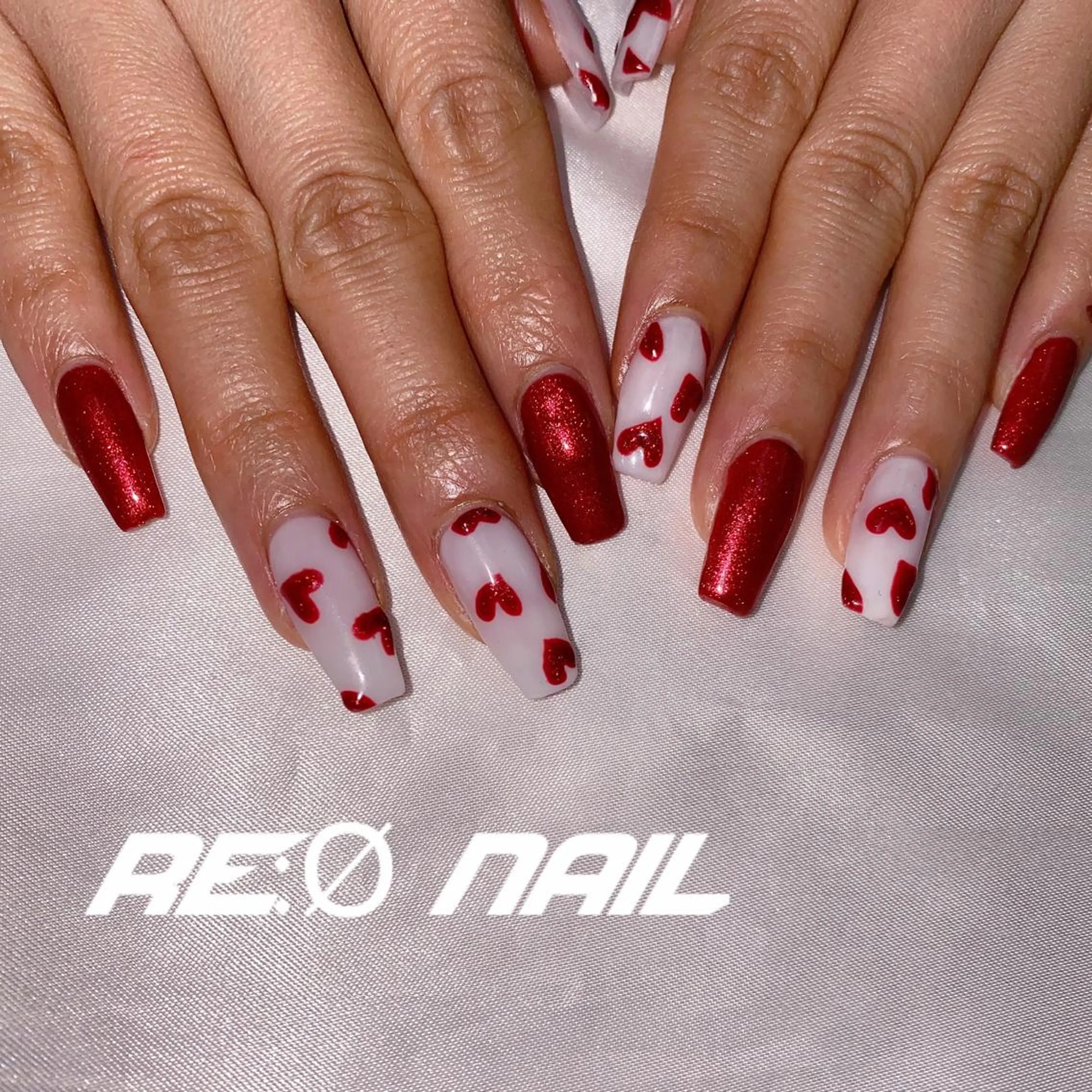 ネイル フラッシュネイル ハンドネイル Re:Ø nail 🩵TSUJIのネイルデザイン