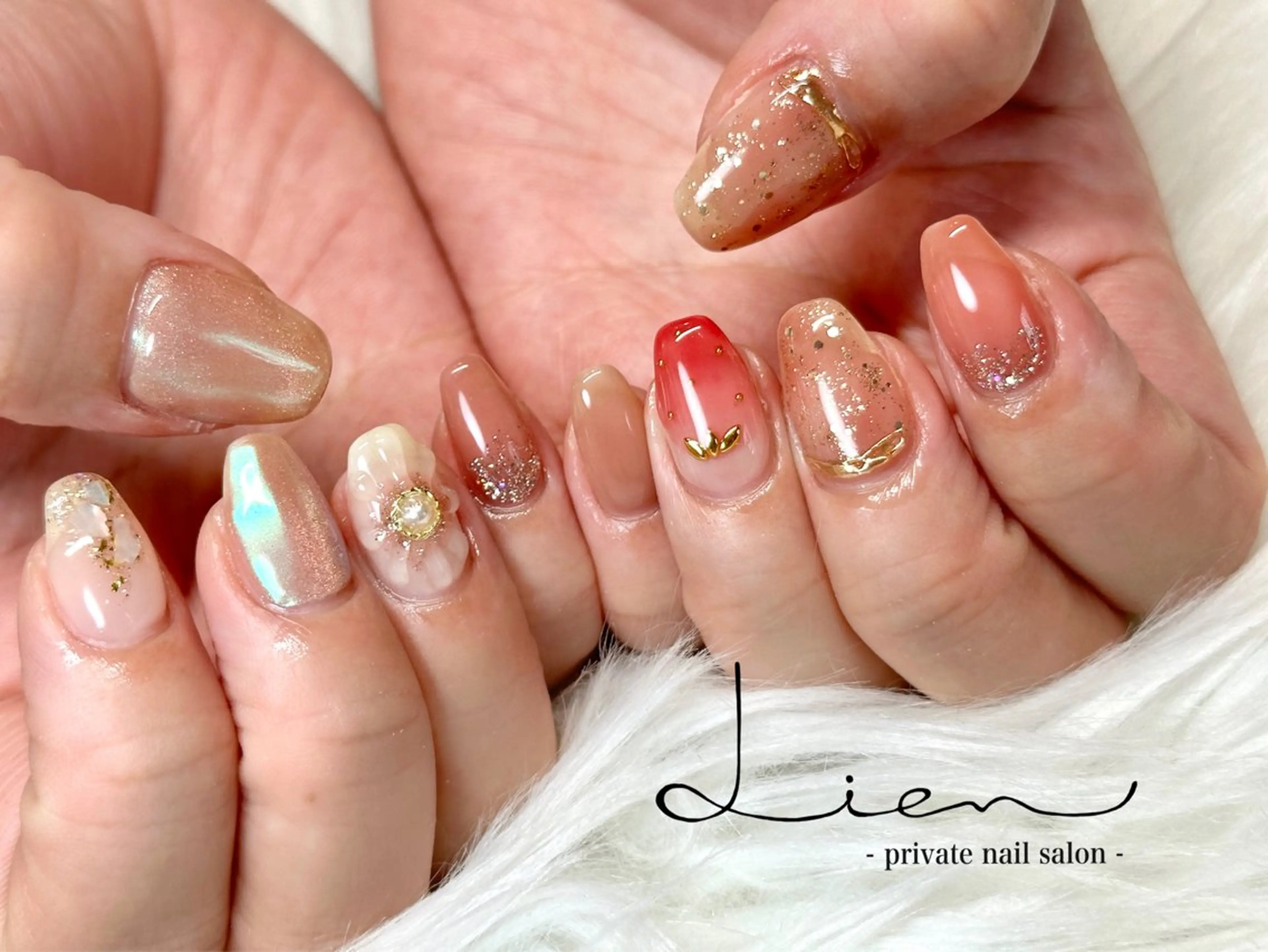 ネイル Lien 【リアン】北堀江のネイルデザイン
