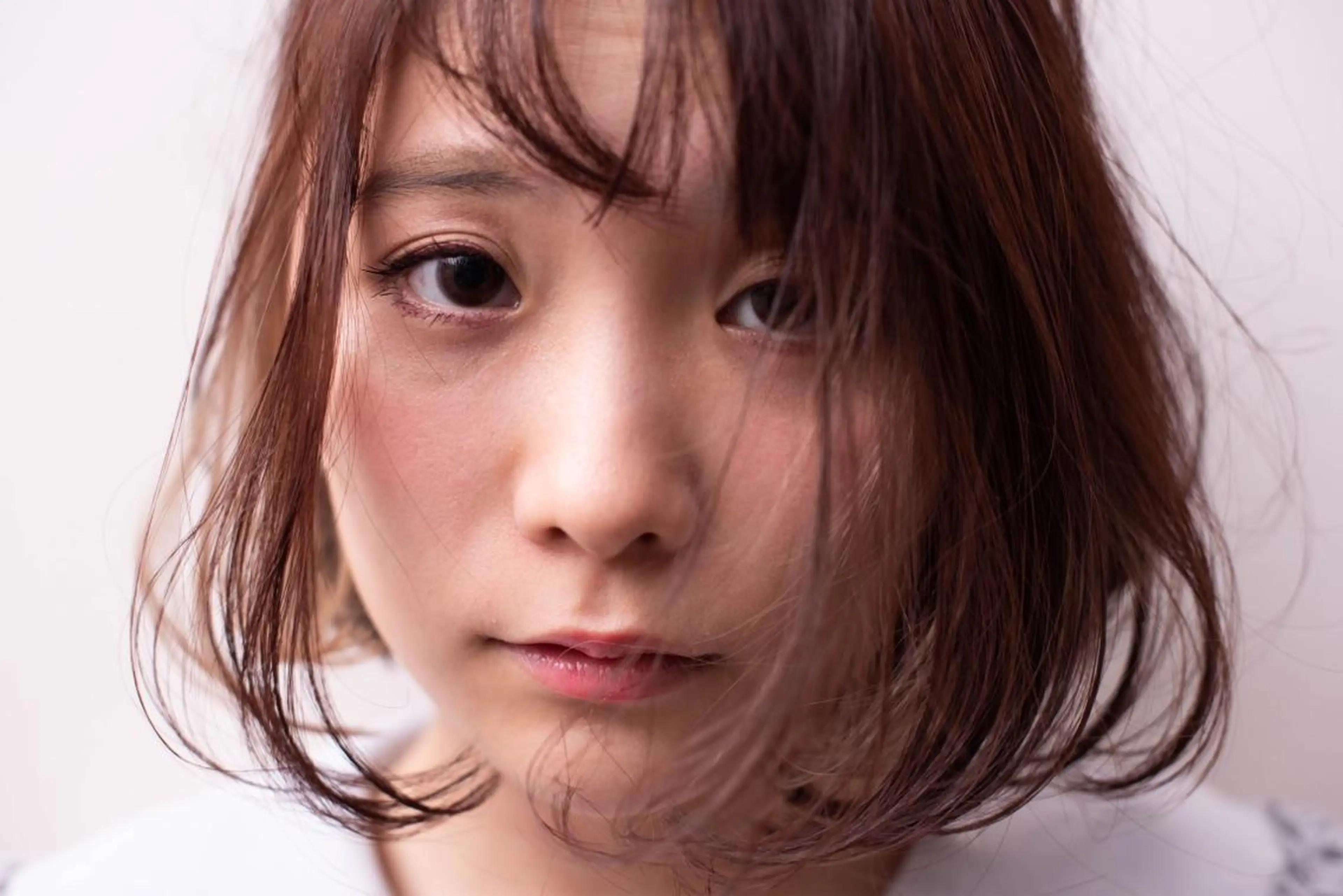 ミディアム 國村 優のヘアスタイル