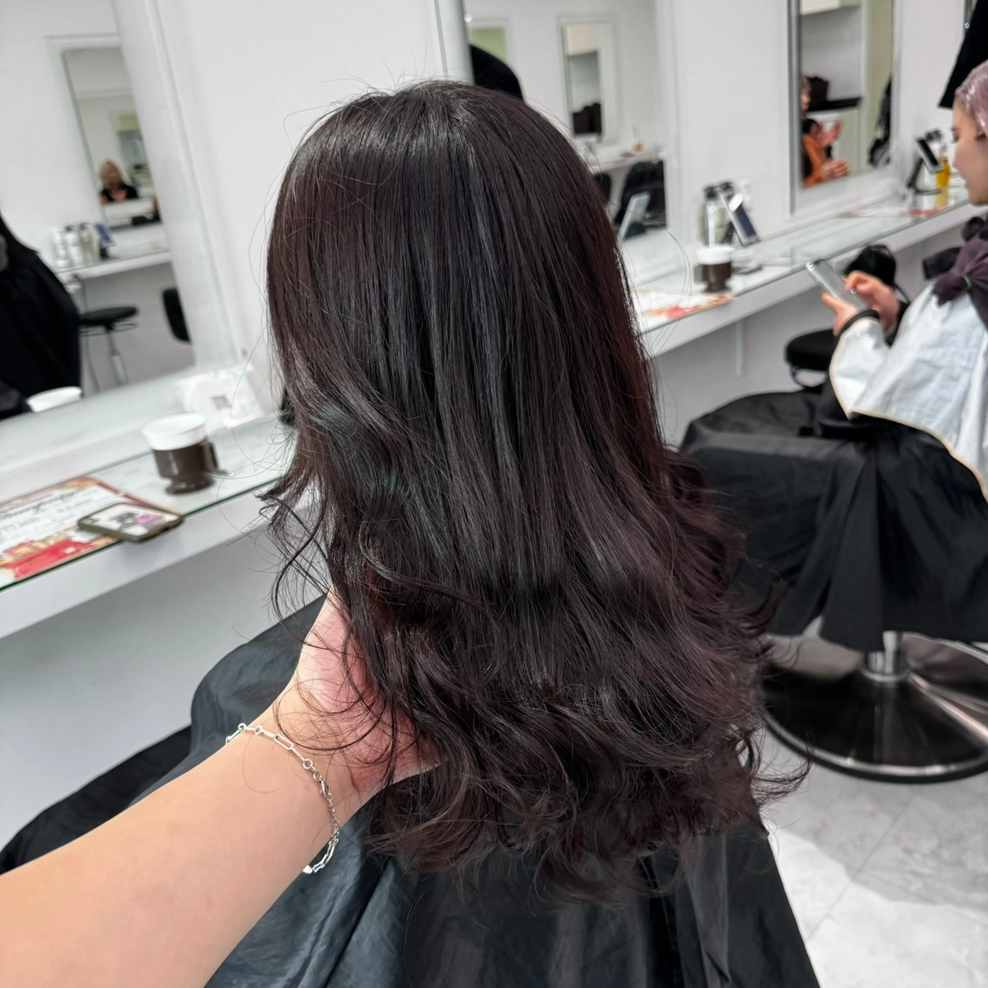 カラー 透け上品ハイトーン 職人ゆうと🤍のヘアスタイル