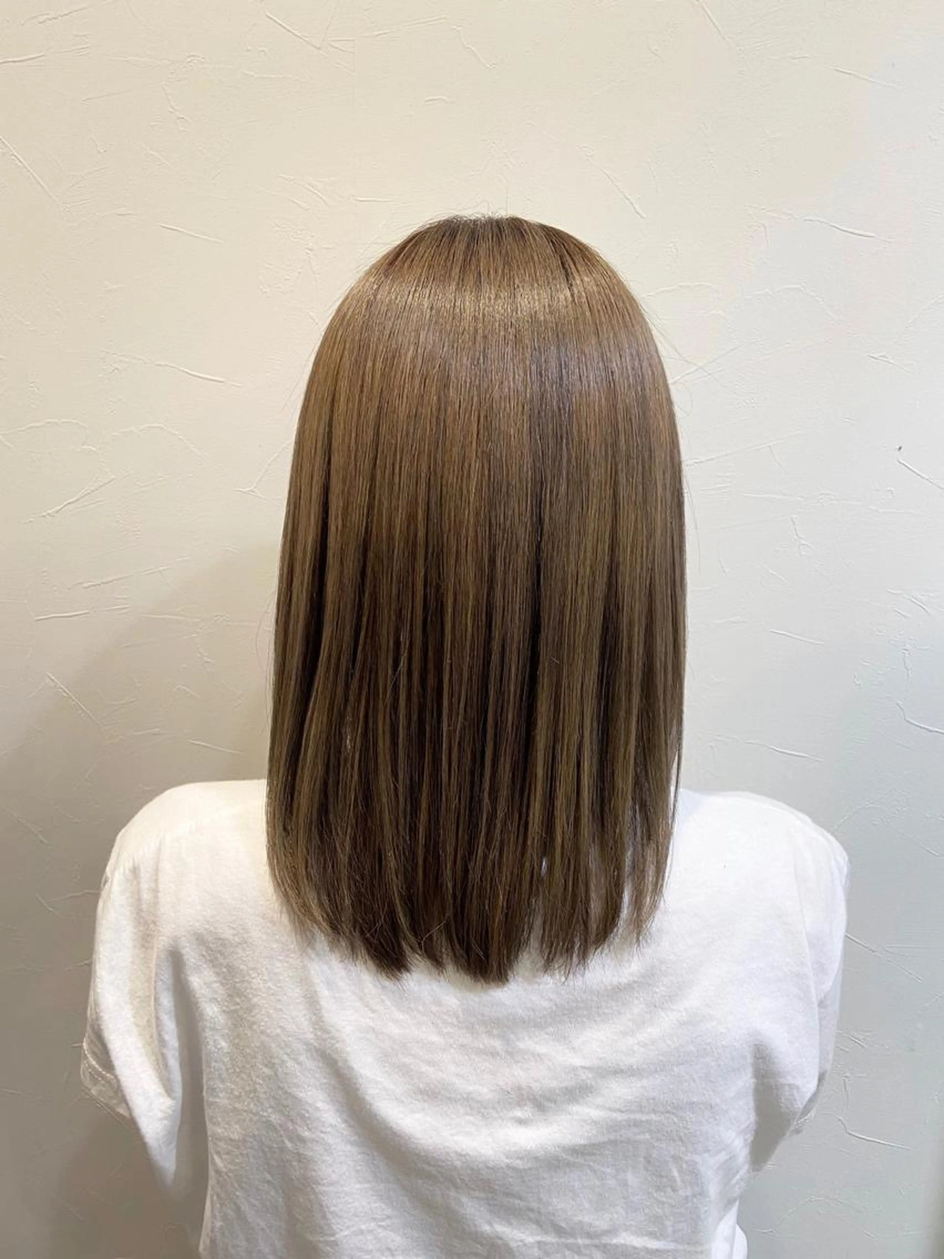 【カット＋縮毛矯正＋トリートメント】☔️梅雨前に縮毛矯正🐌トリートメントで更にダメージを抑えサラサラな仕上がりに🗣の写真