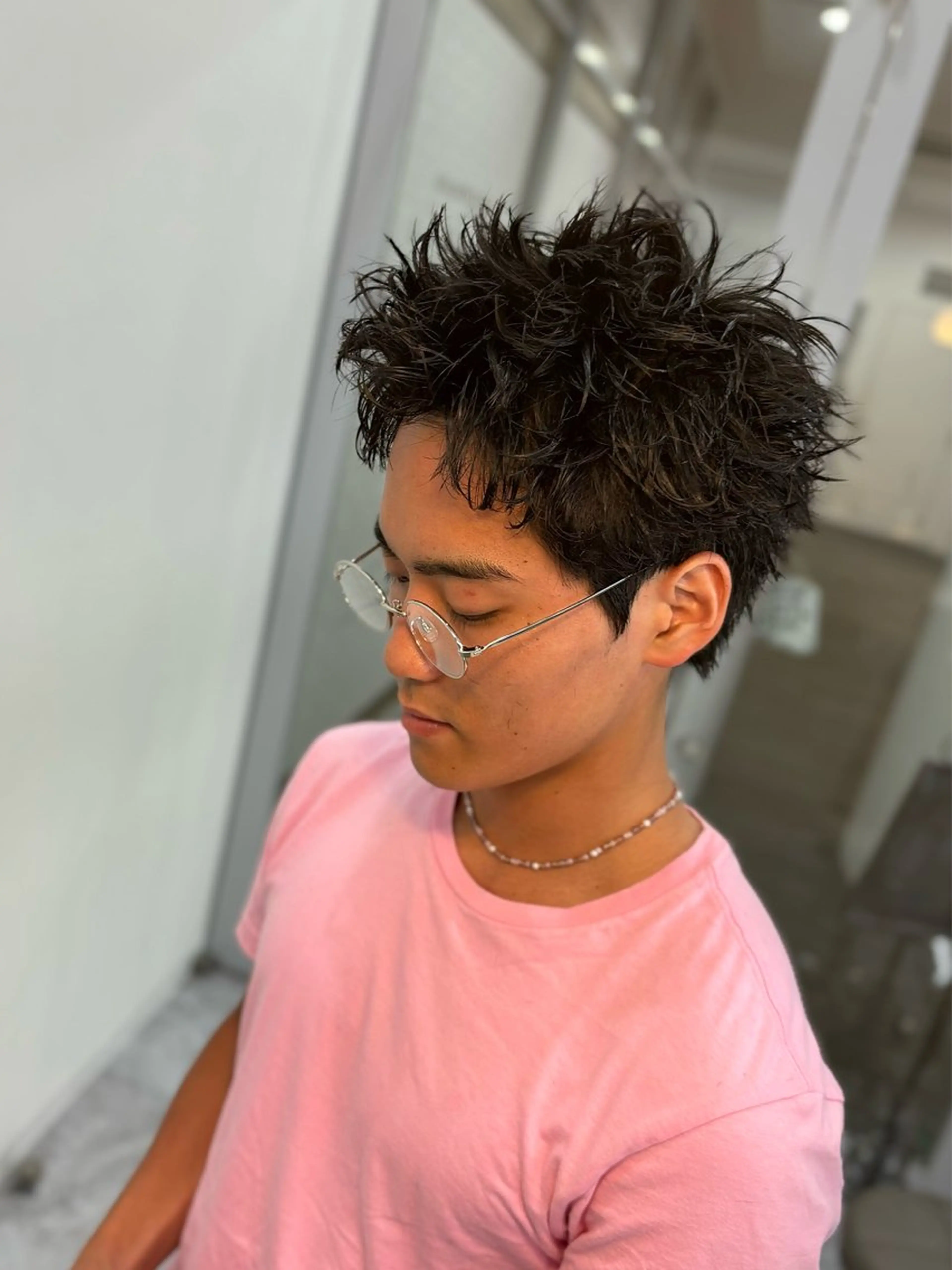 パーマ メンズ カット パーマ 🍐シャドウパーマ メンズ特化/守岡🍐のヘアスタイル