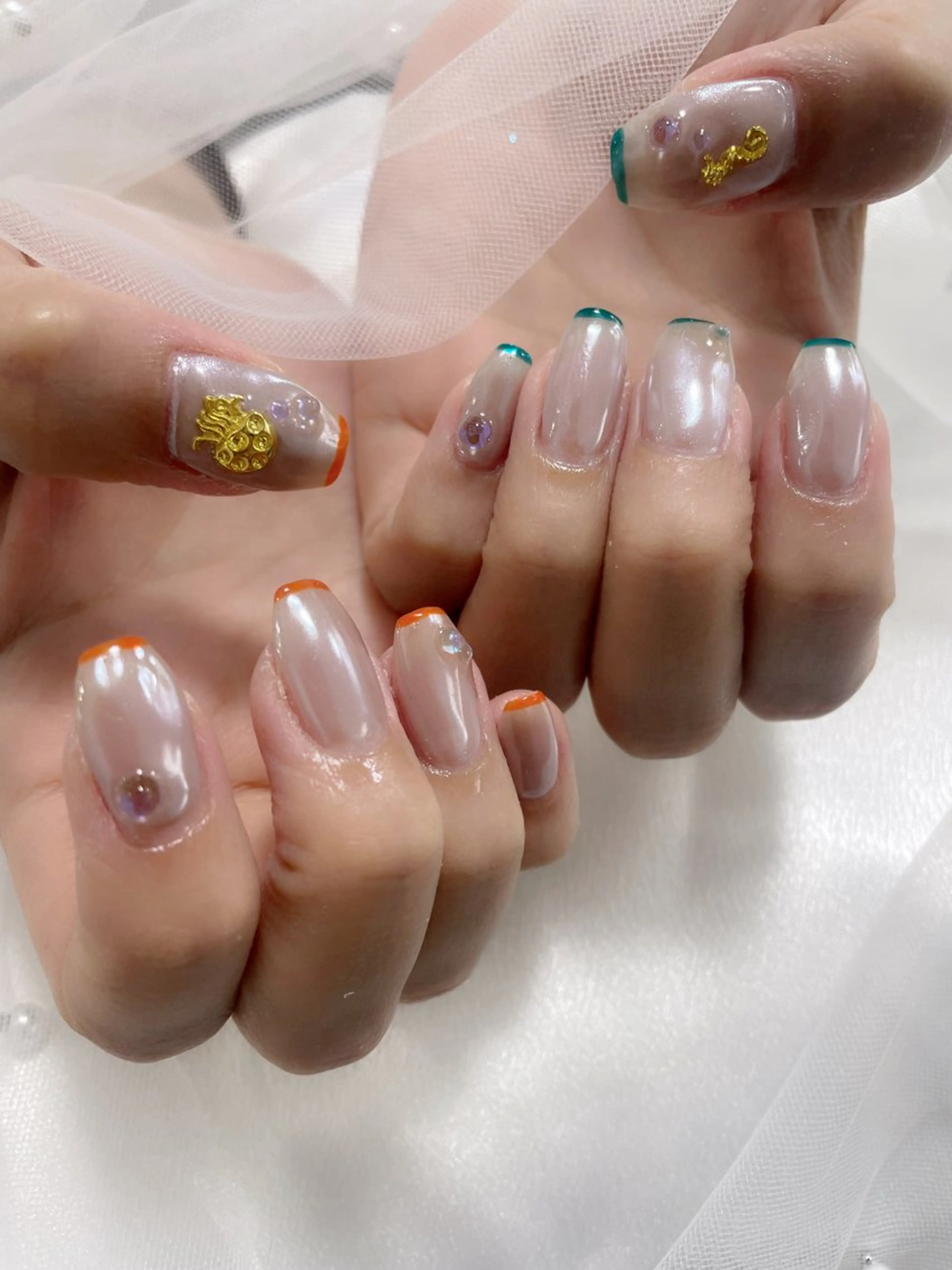 ネイル 。 Omiのネイルデザイン