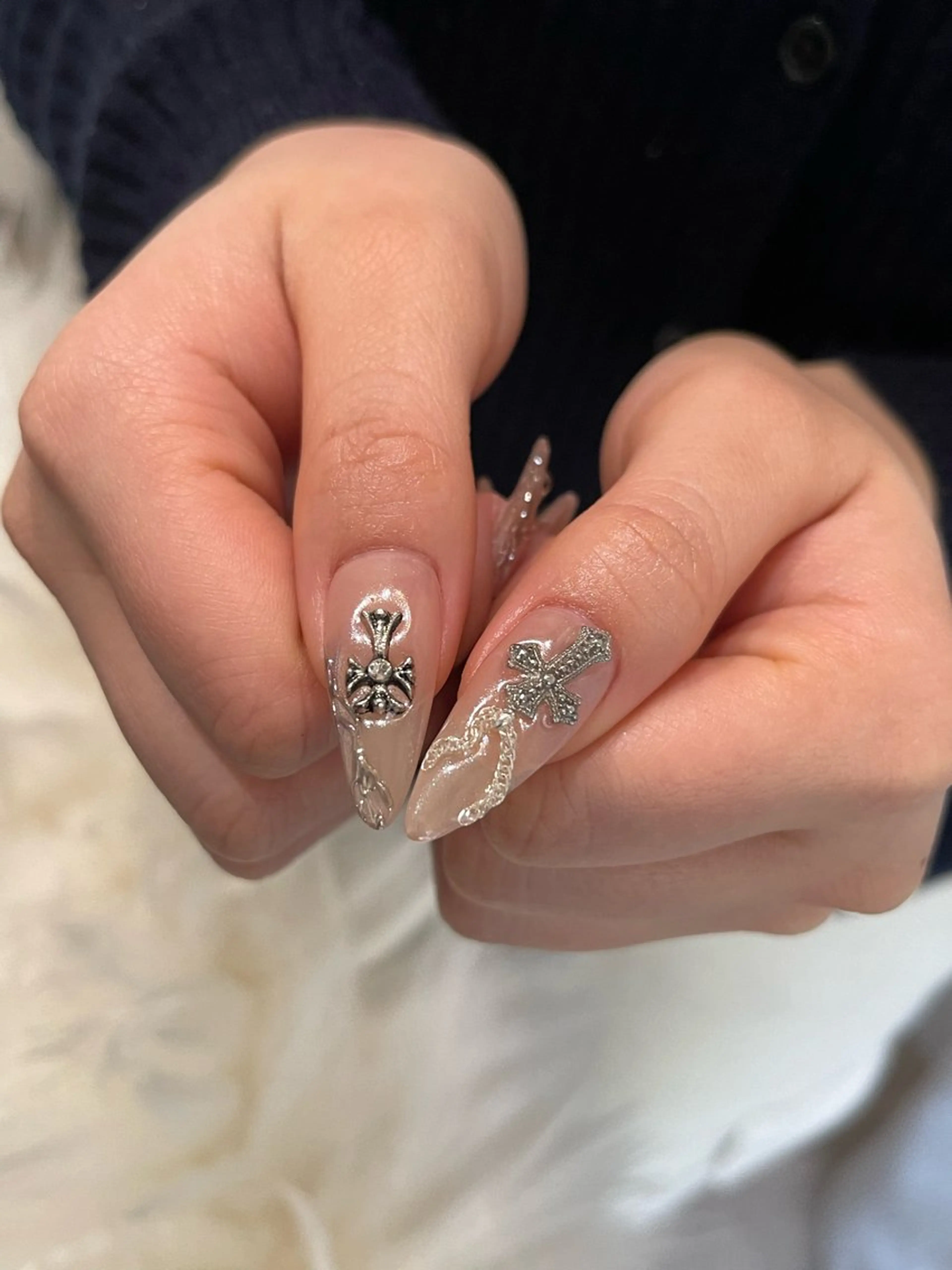 ネイル 8113 海外/y2k/韓国のネイルデザイン