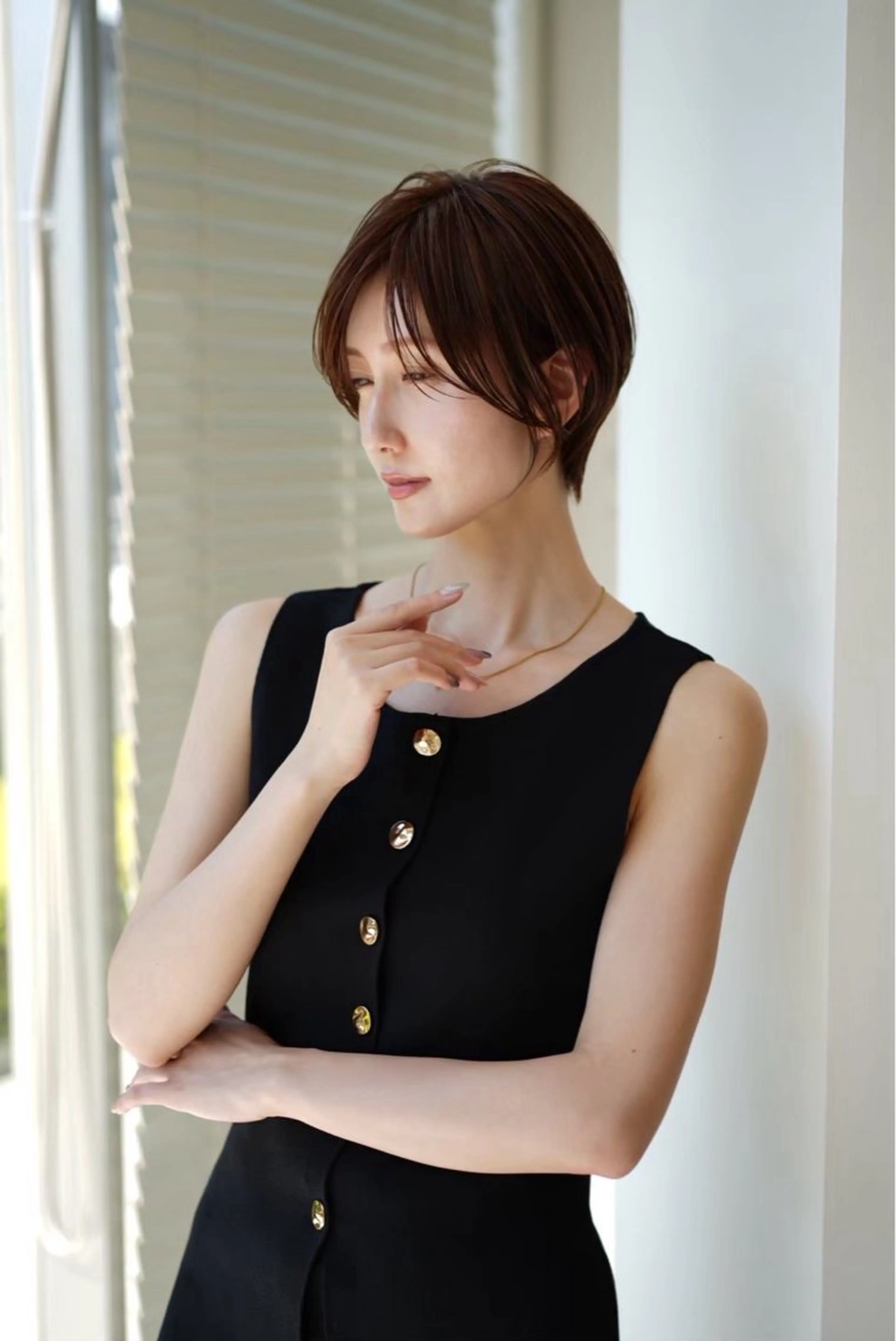 ショート カラー 加賀 千聖 /soigneのヘアスタイル