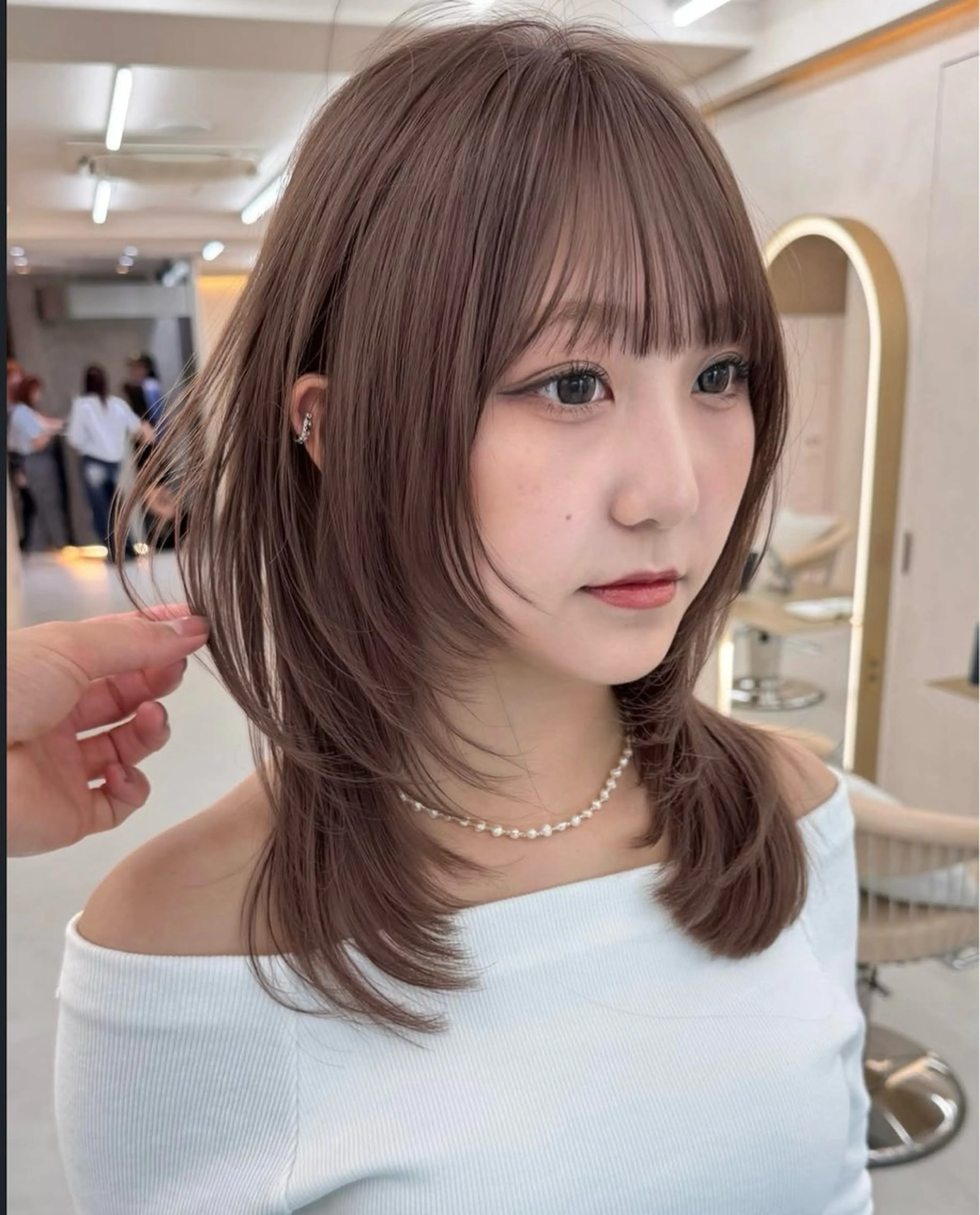 セミロング こころ / sandのヘアスタイル