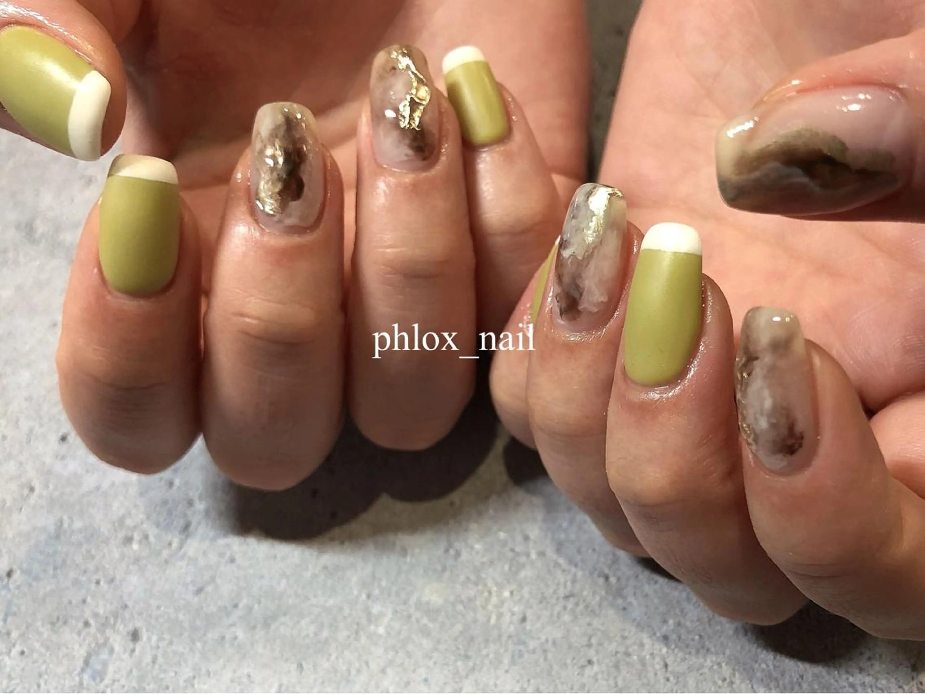 ネイル s/w ＿shokoのネイルデザイン