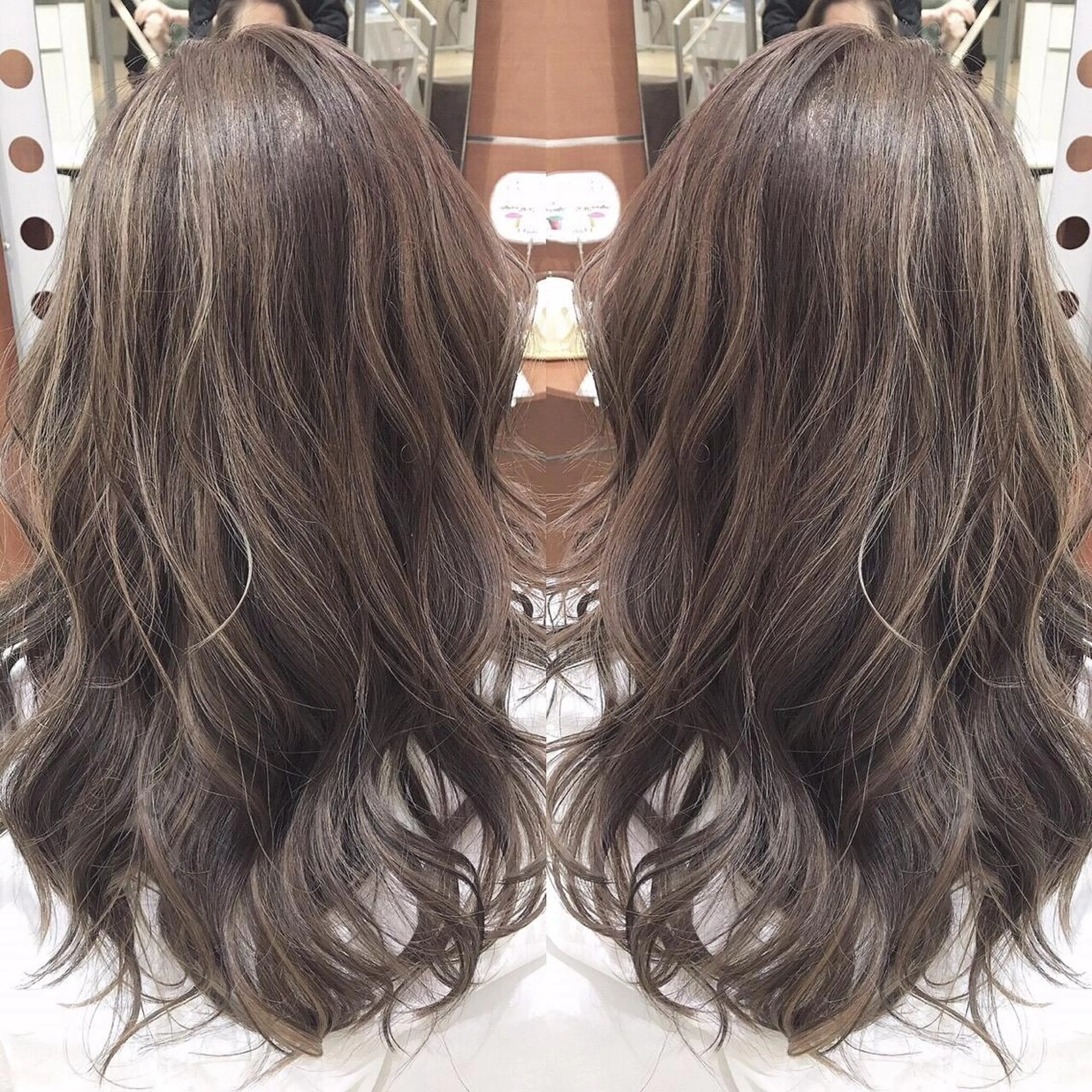 カラー 東梅田エリアカラー ヘアセットNo. 1のヘアスタイル