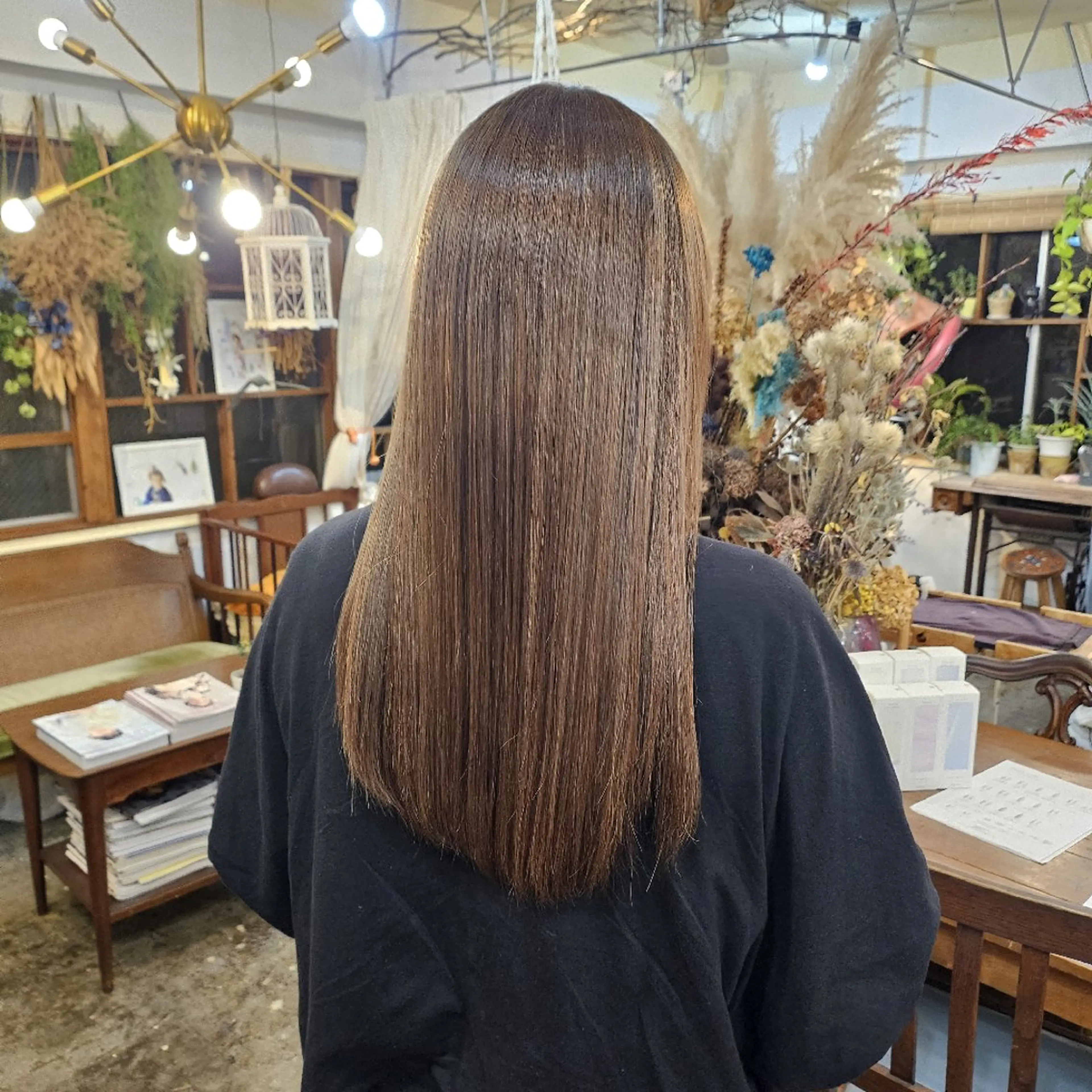 💐新規💐縮毛矯正(内部補修トリートメント付)の写真