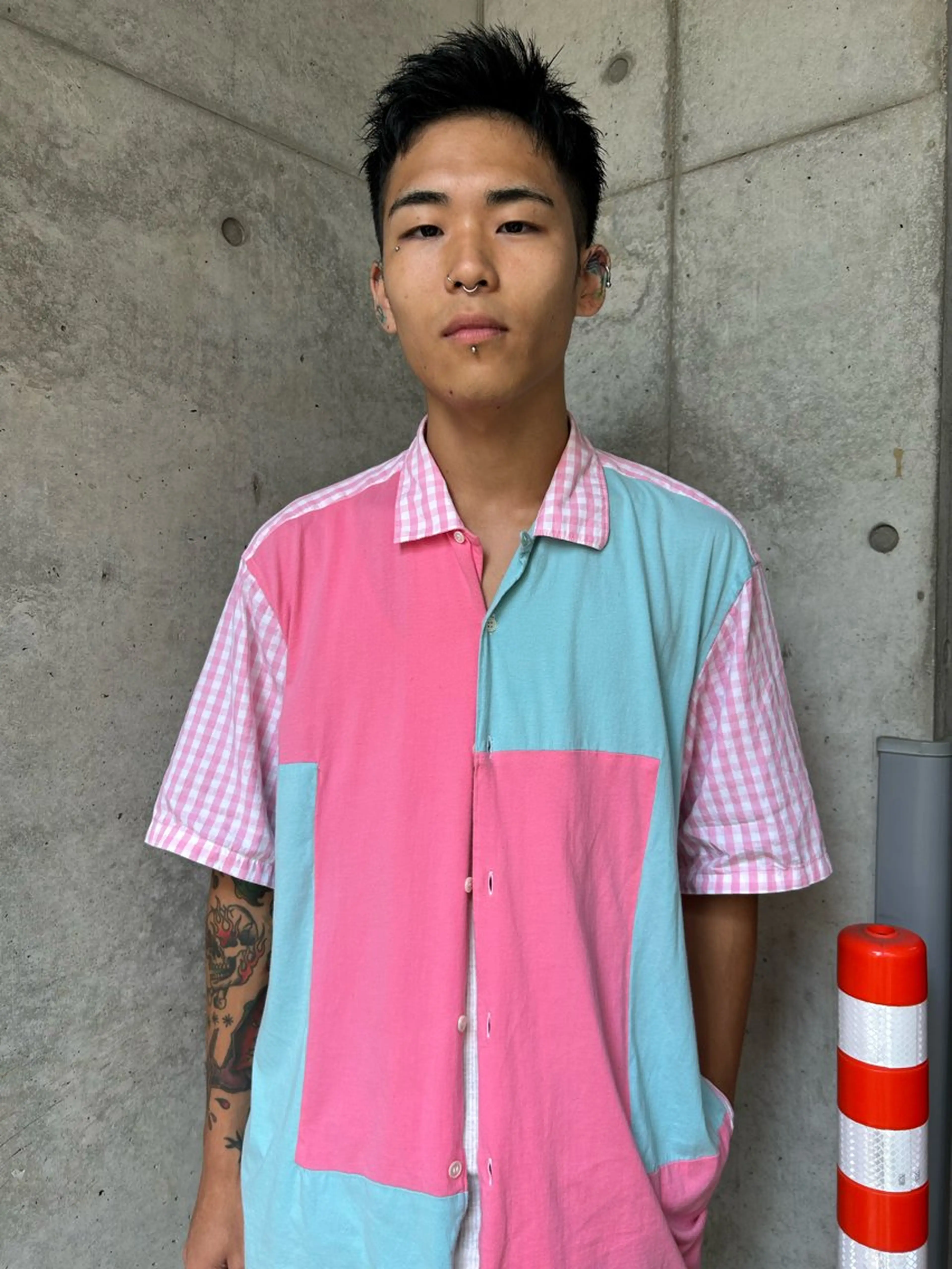 ショート メンズ 飛田 和真のヘアスタイル