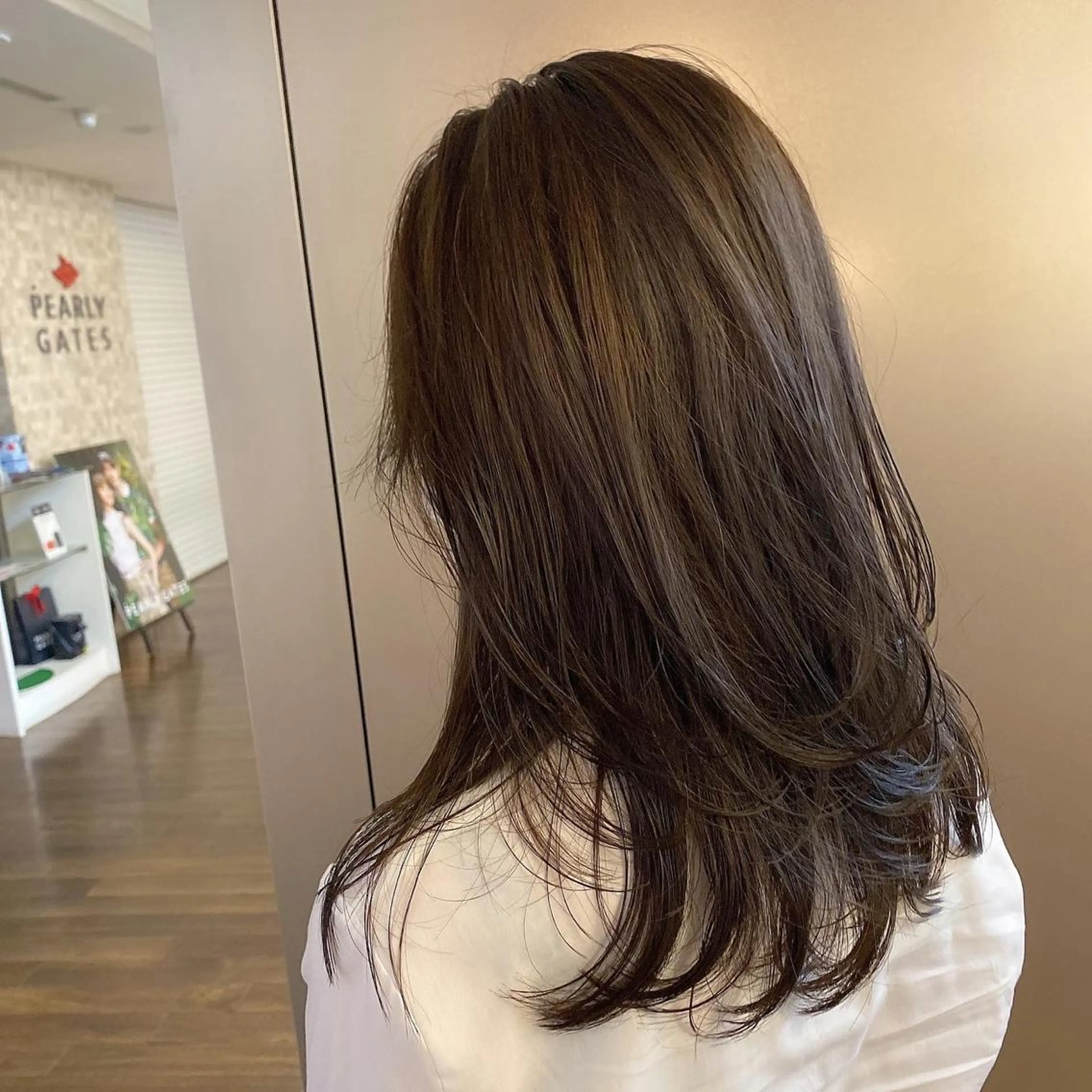 ロング ヘアアレンジ ロングレイヤー レイヤーカット ロング 誰よりも丁寧なカット 🍀小林輝のヘアスタイル