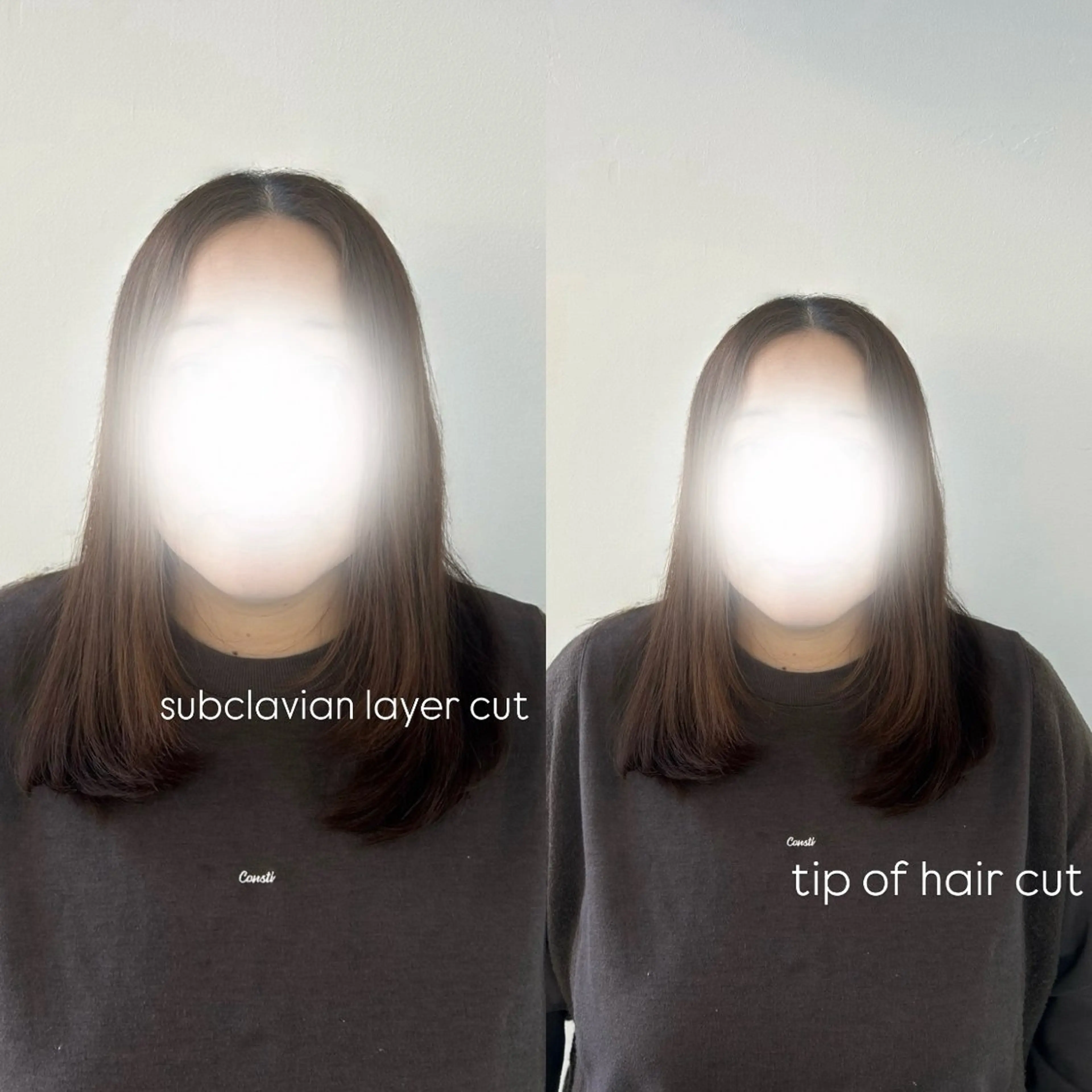 ロング カット 松井 詩織のヘアスタイル