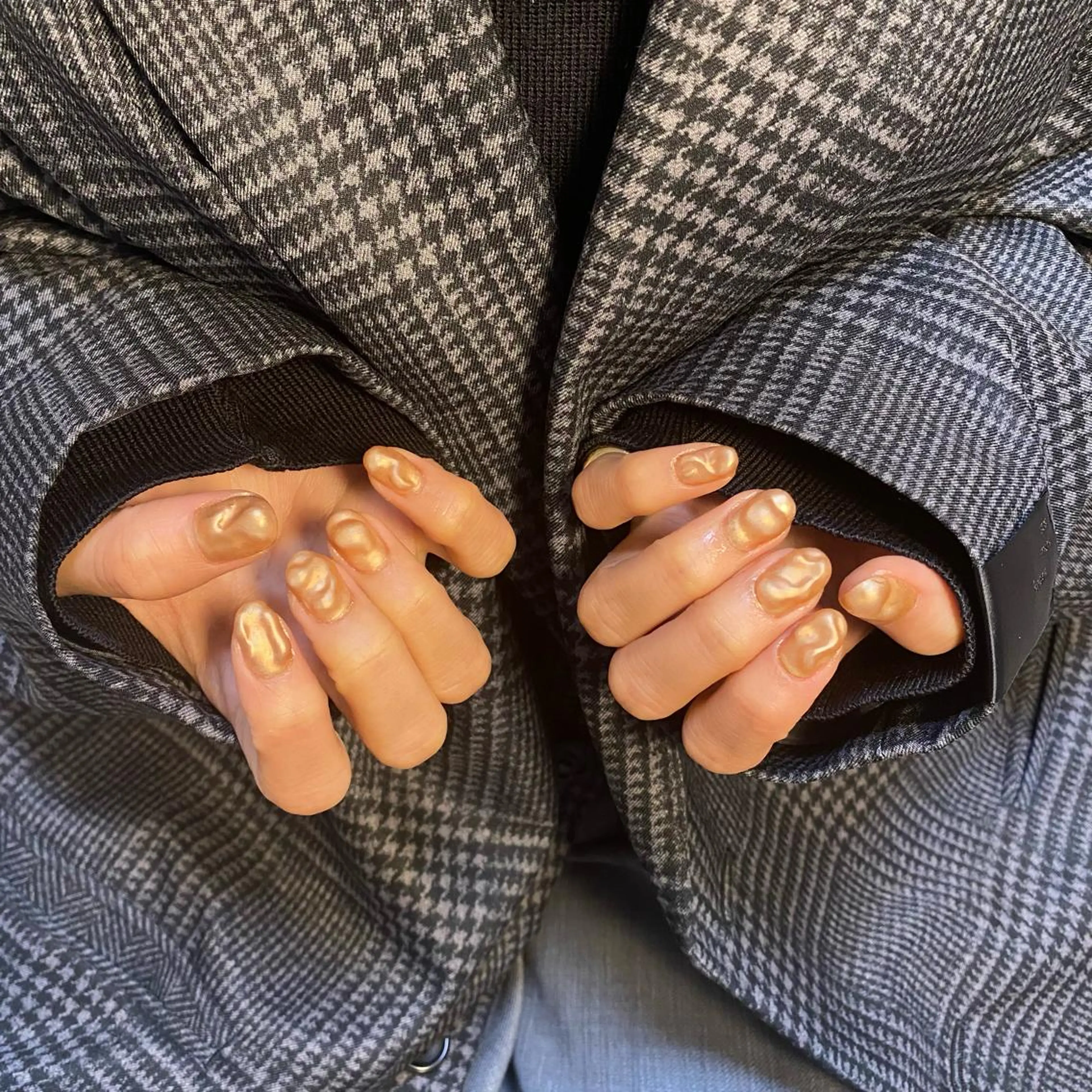 ネイル ハンドネイル Amber21.所属・Nagahama Akariのネイルデザイン