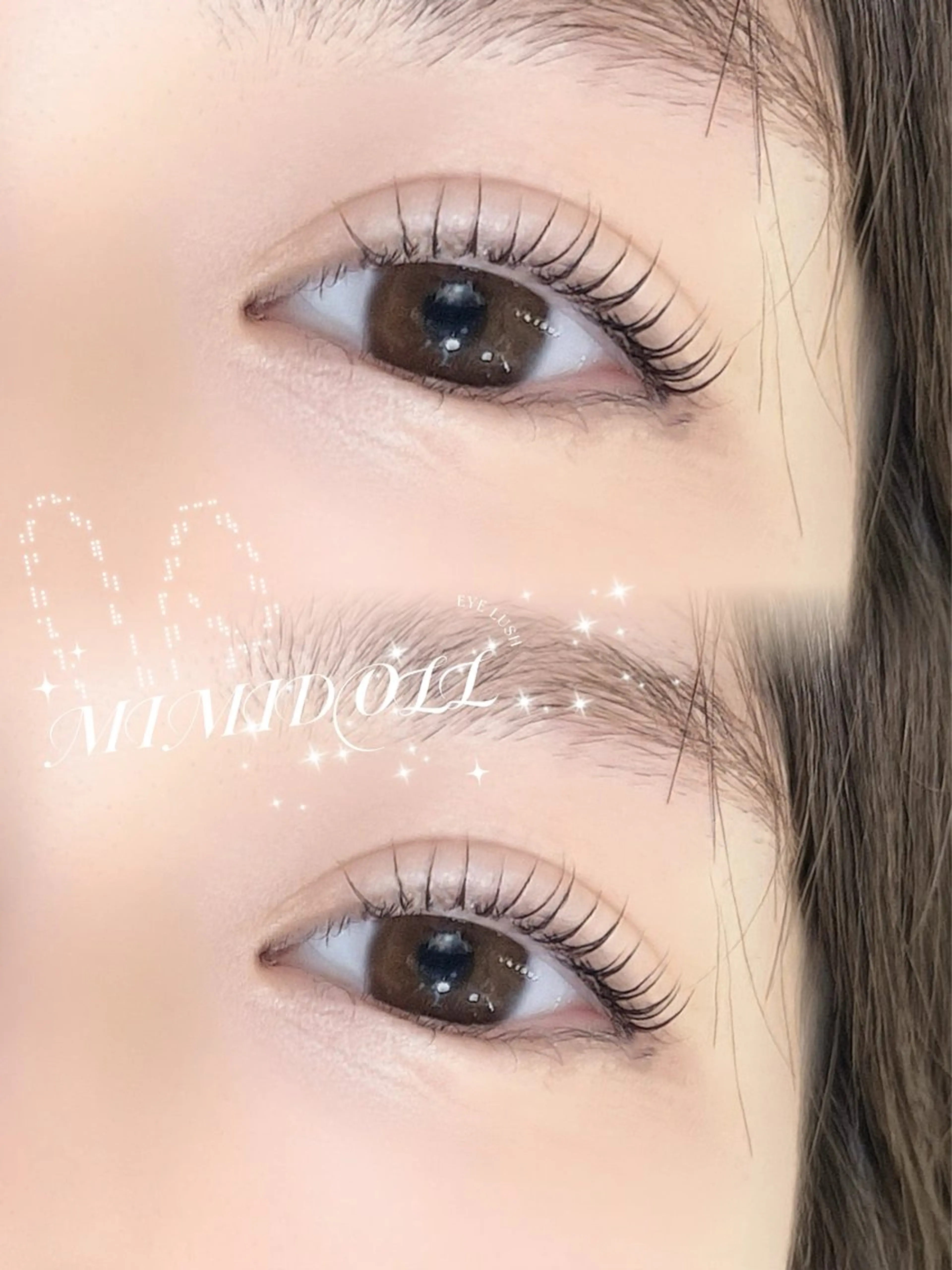 マツエク・マツパ マリーテレジア KOMATUBARAのマツエク・マツパデザイン