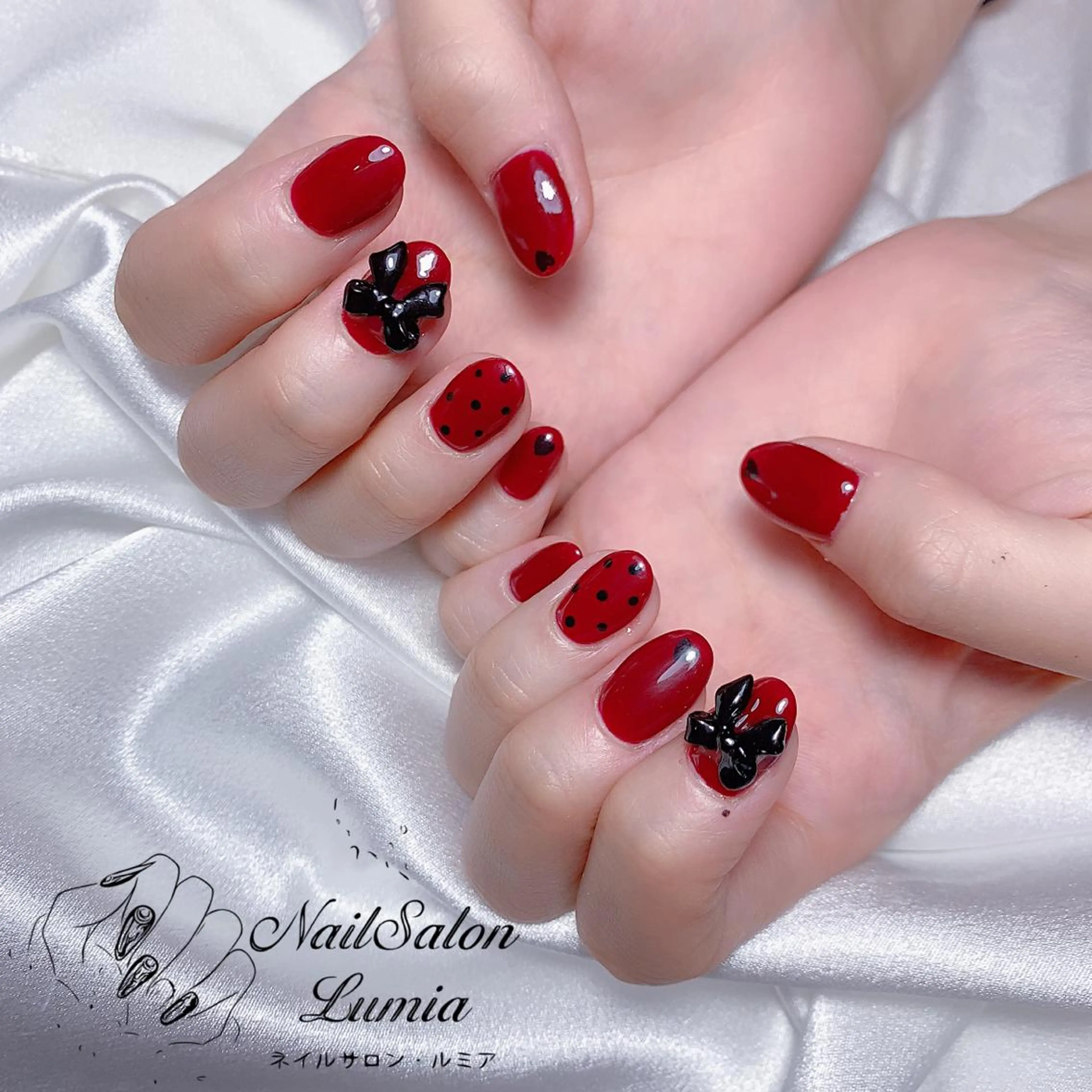 ネイル アートネイル ハンドネイル ネイルサロン ルミア Lumia 店長のネイルデザイン