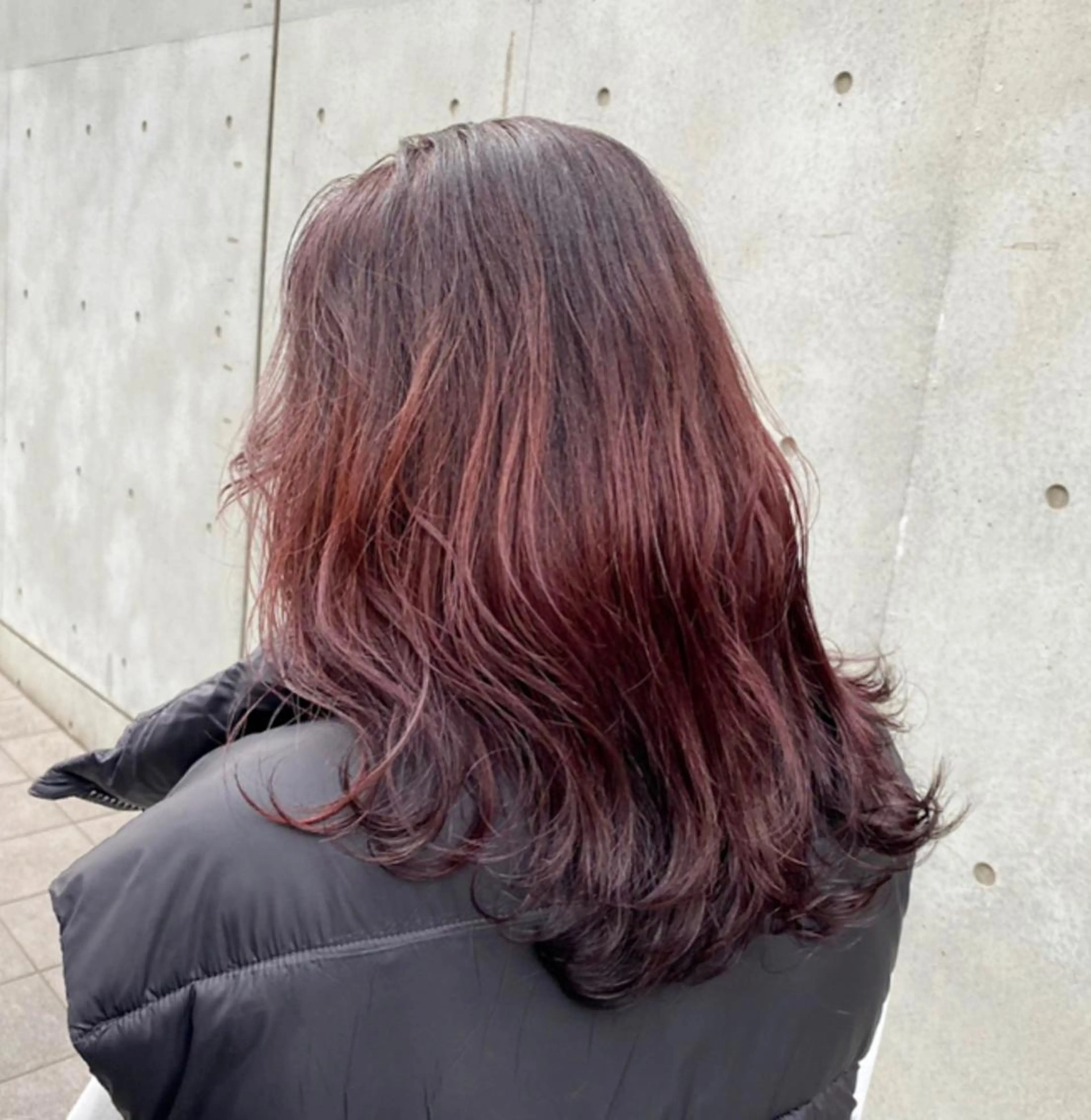 セミロング カット ヘアカラー トリートメント 透け感×顔まわり デザイン✂︎吉田のヘアスタイル