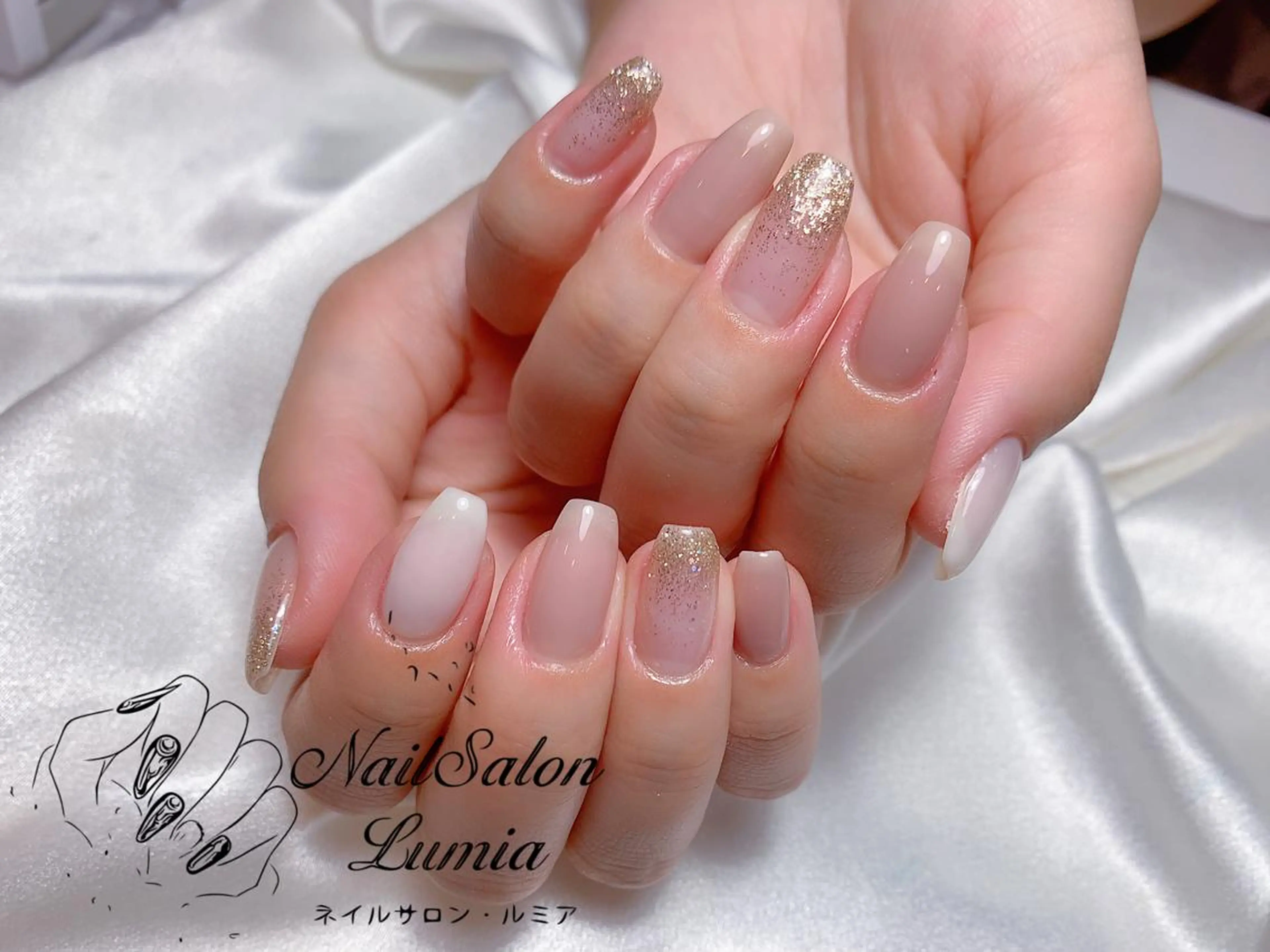 ネイル ハンドネイル ネイルサロン ルミア Lumia 店長のネイルデザイン