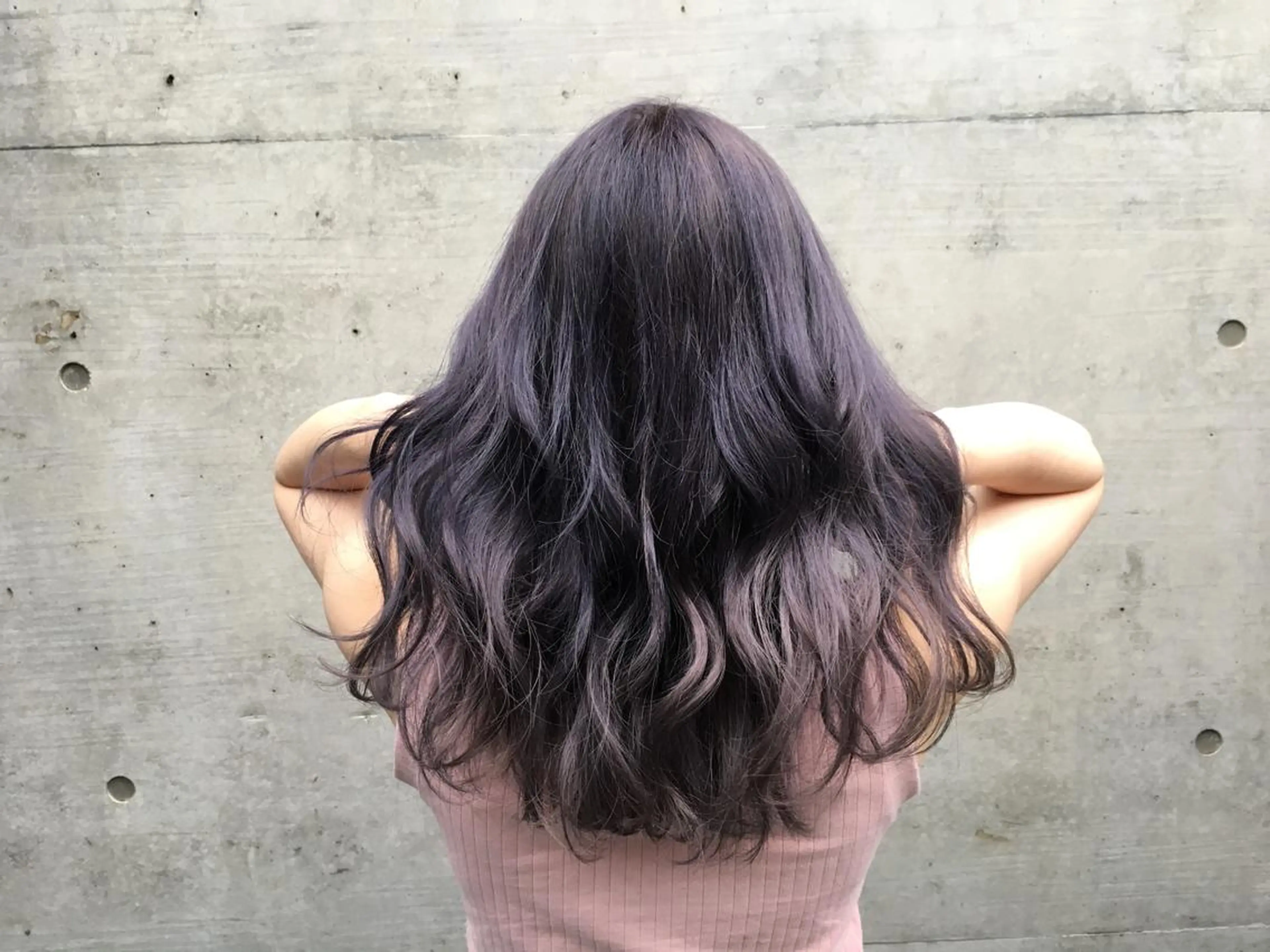 セミロング カラー ヘアカラー ヘアセット 韓国ヘア🤍髪質改善 🇰🇷AKANEのヘアスタイル