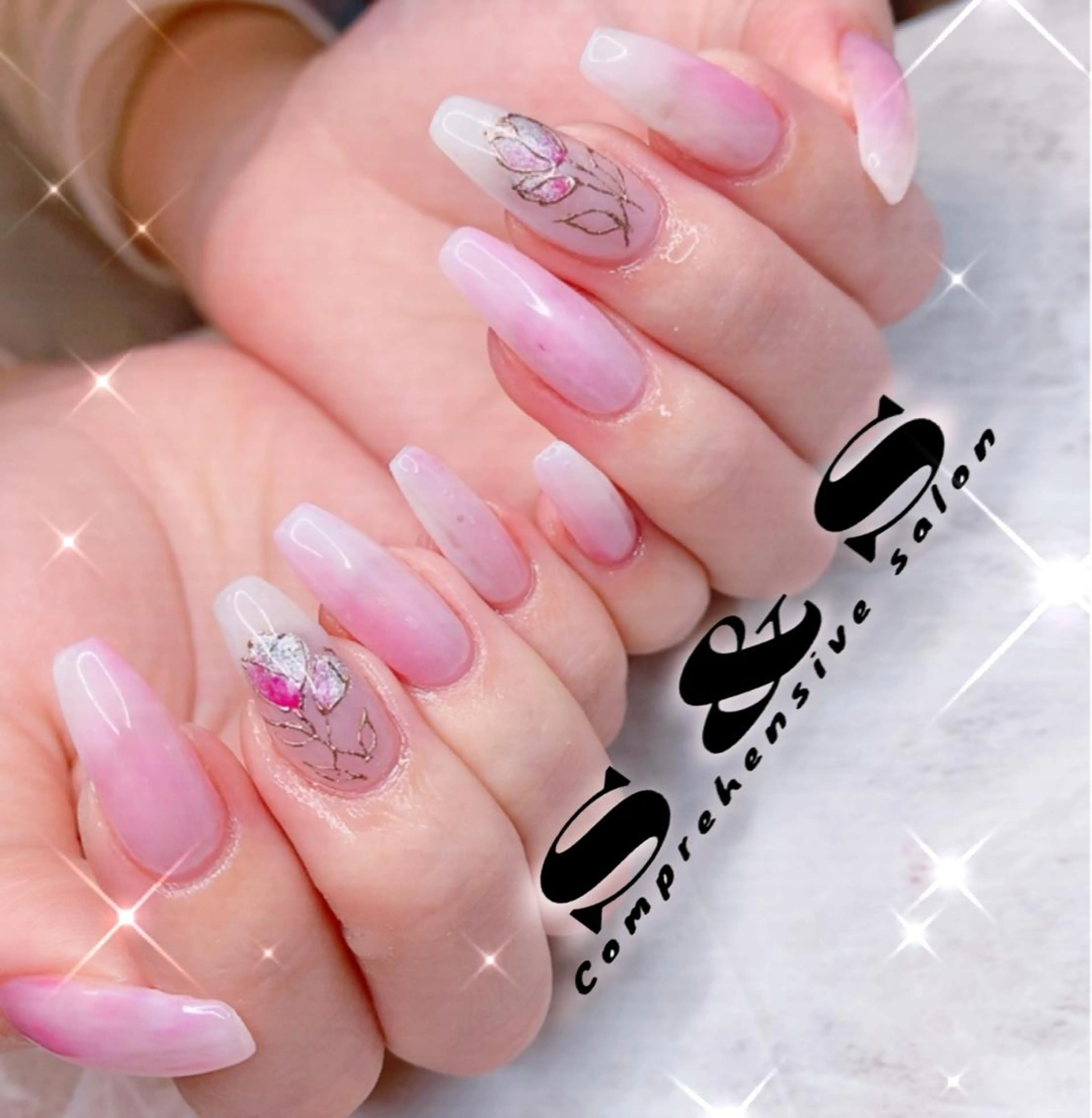 ネイル アートネイル 長さ出し メンズネイル 持ち込み スカルプネイル S&S 村田小百合のネイルデザイン