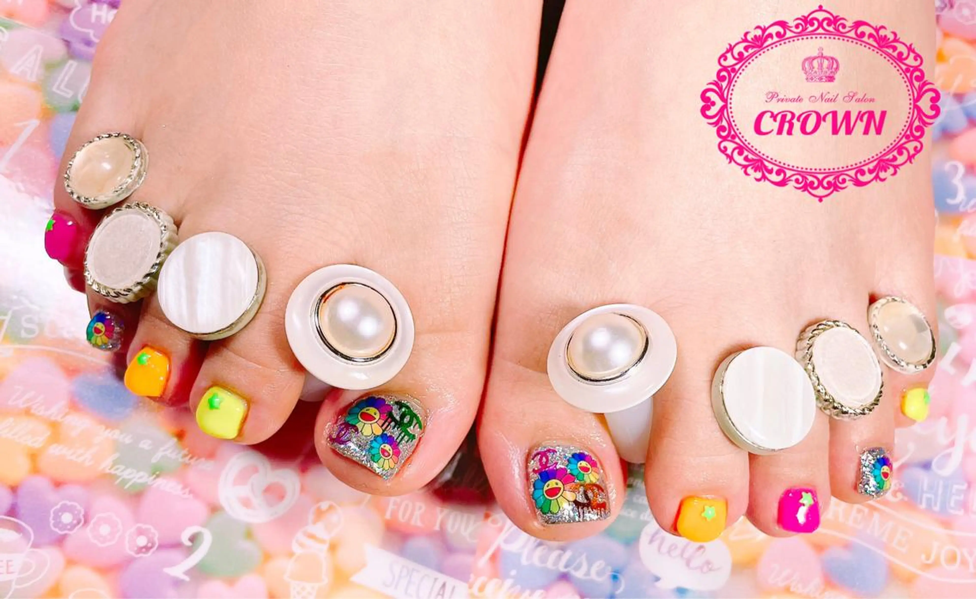 ネイル CROWN プライベートサロンのネイルデザイン