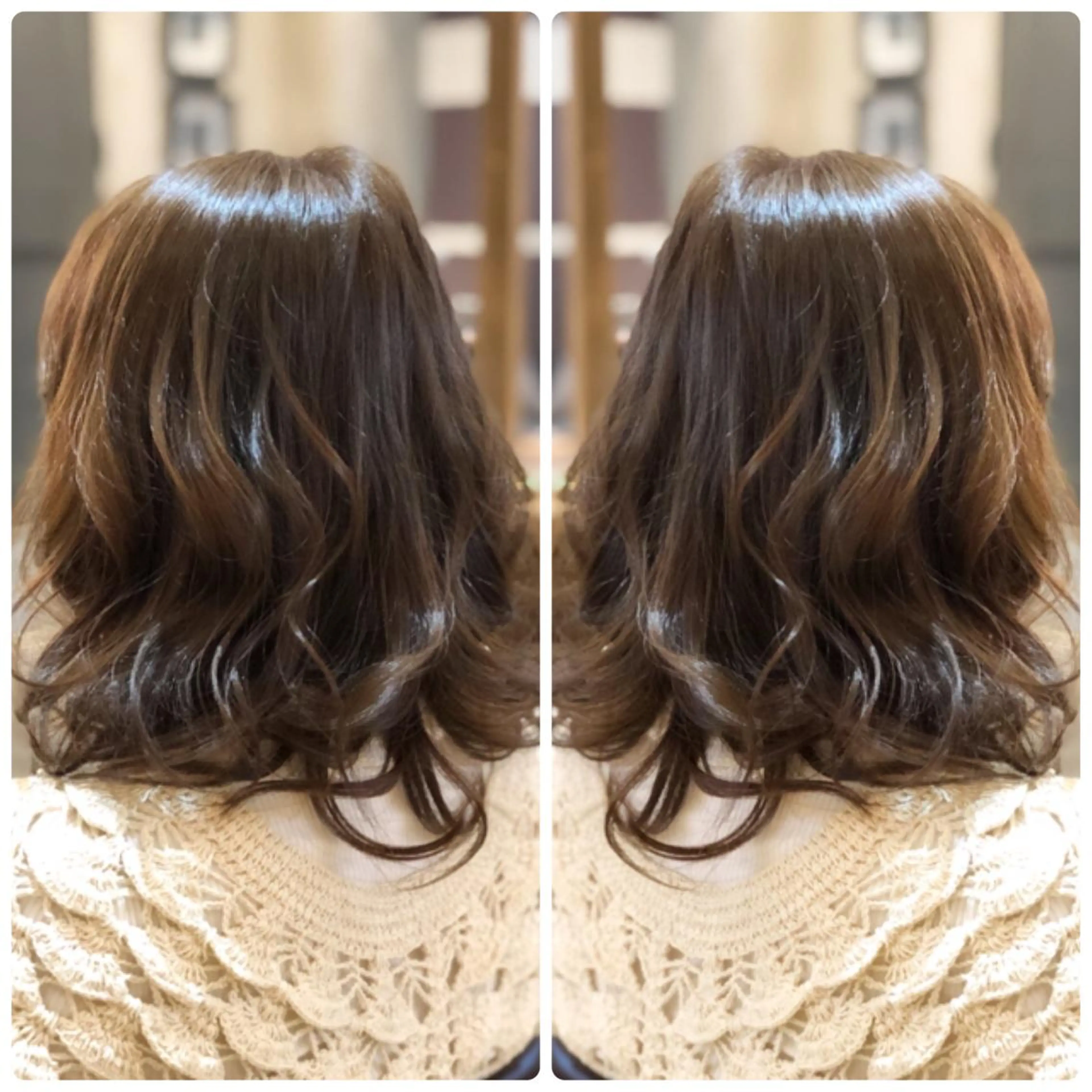 ミディアム カラー パーマ カット パーマ トリートメント 小山内 龍一郎 店長のヘアスタイル