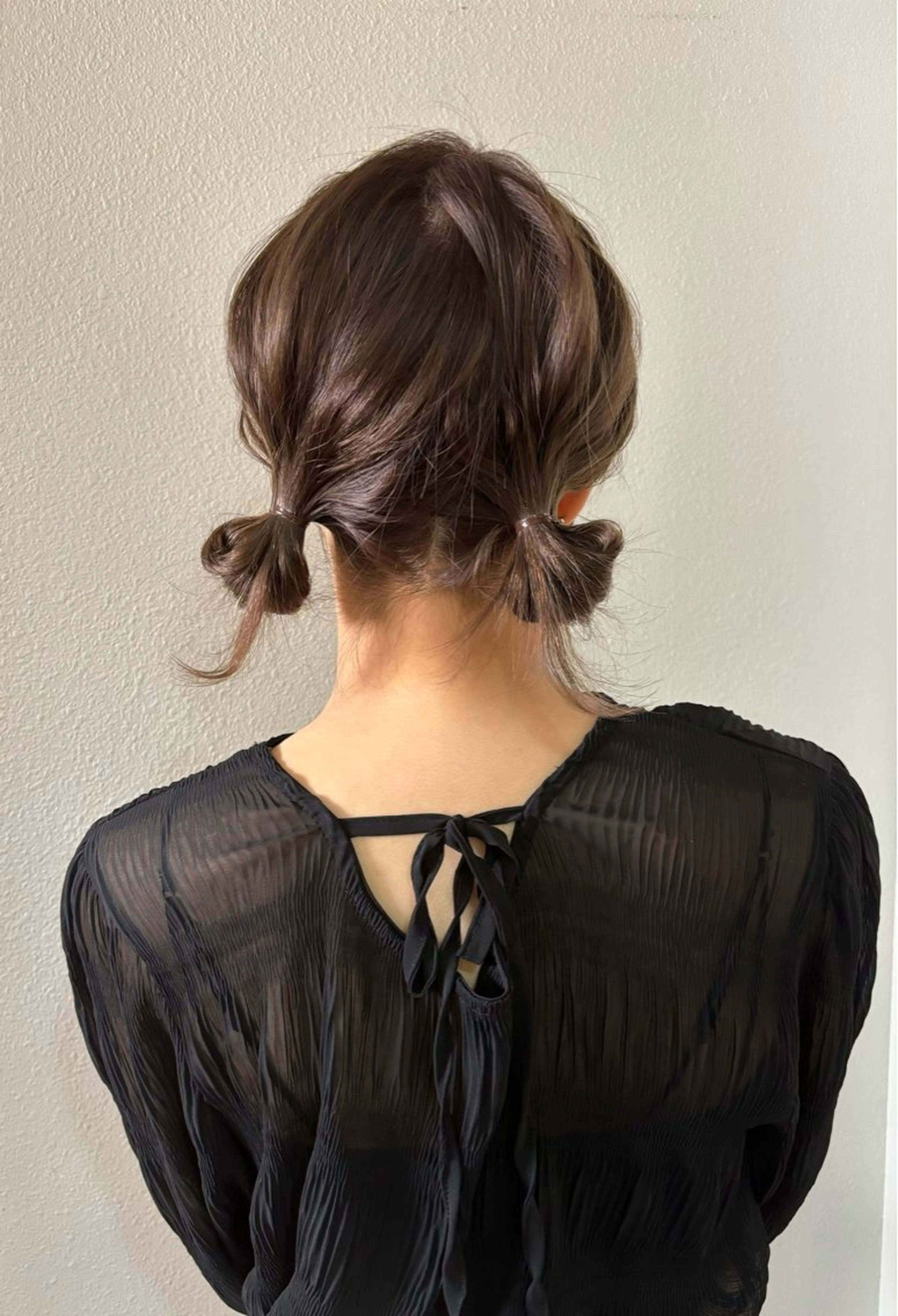 ミディアム 韓国/透明感 Veluaのヘアスタイル