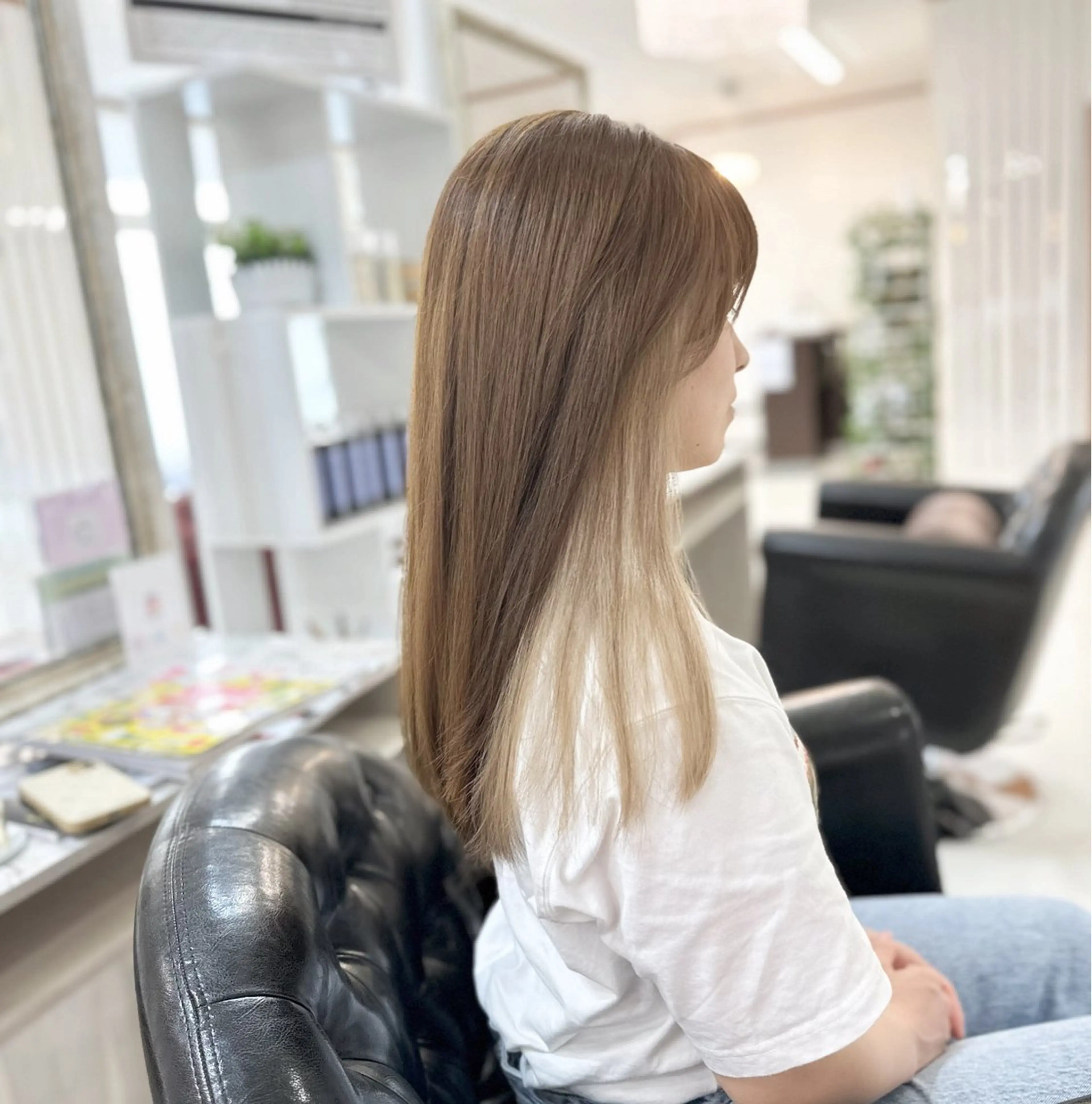カラー イヤリングカラー YURI ✨のヘアスタイル