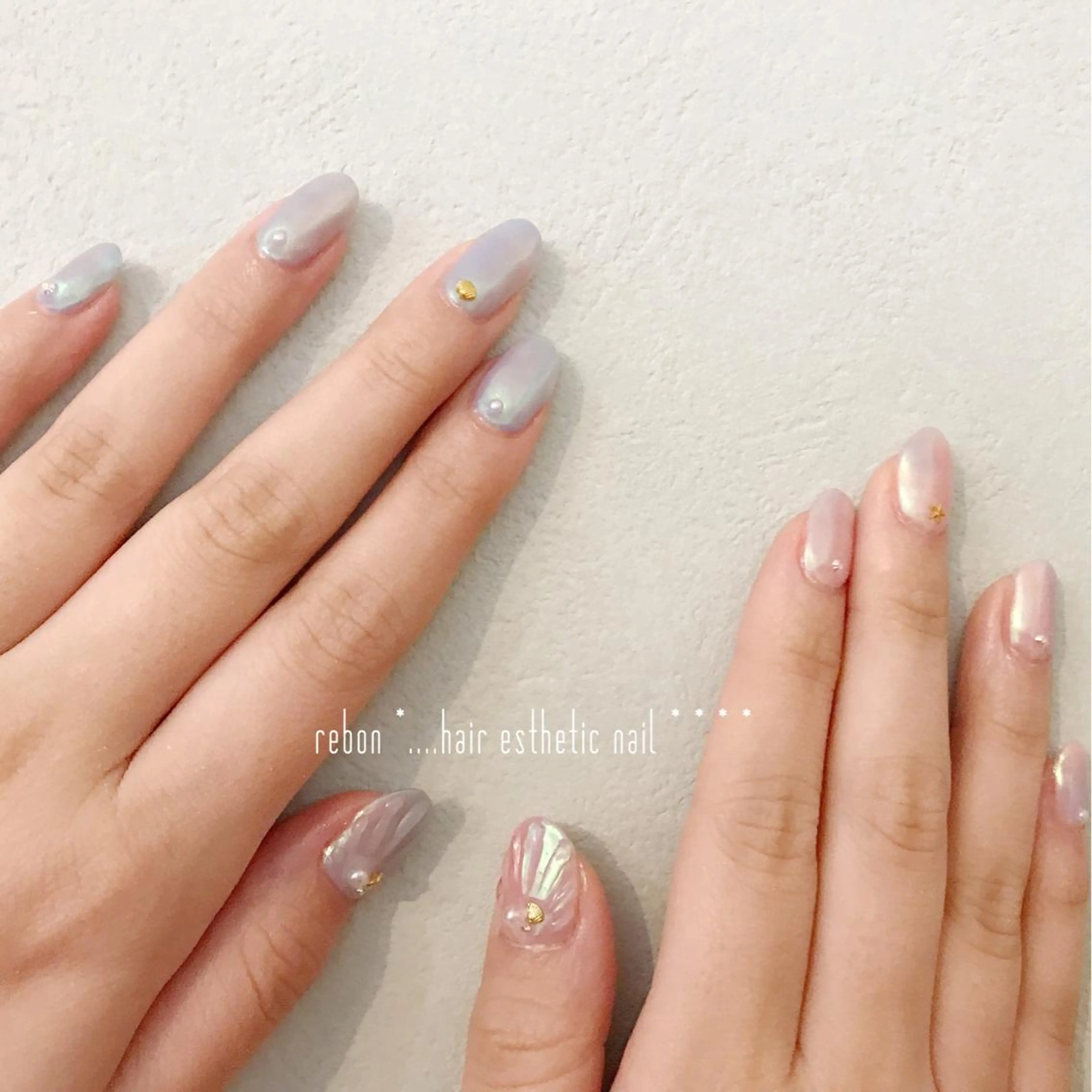 ネイル ハンドネイル フットネイル rebon＊ natsukiのネイルデザイン