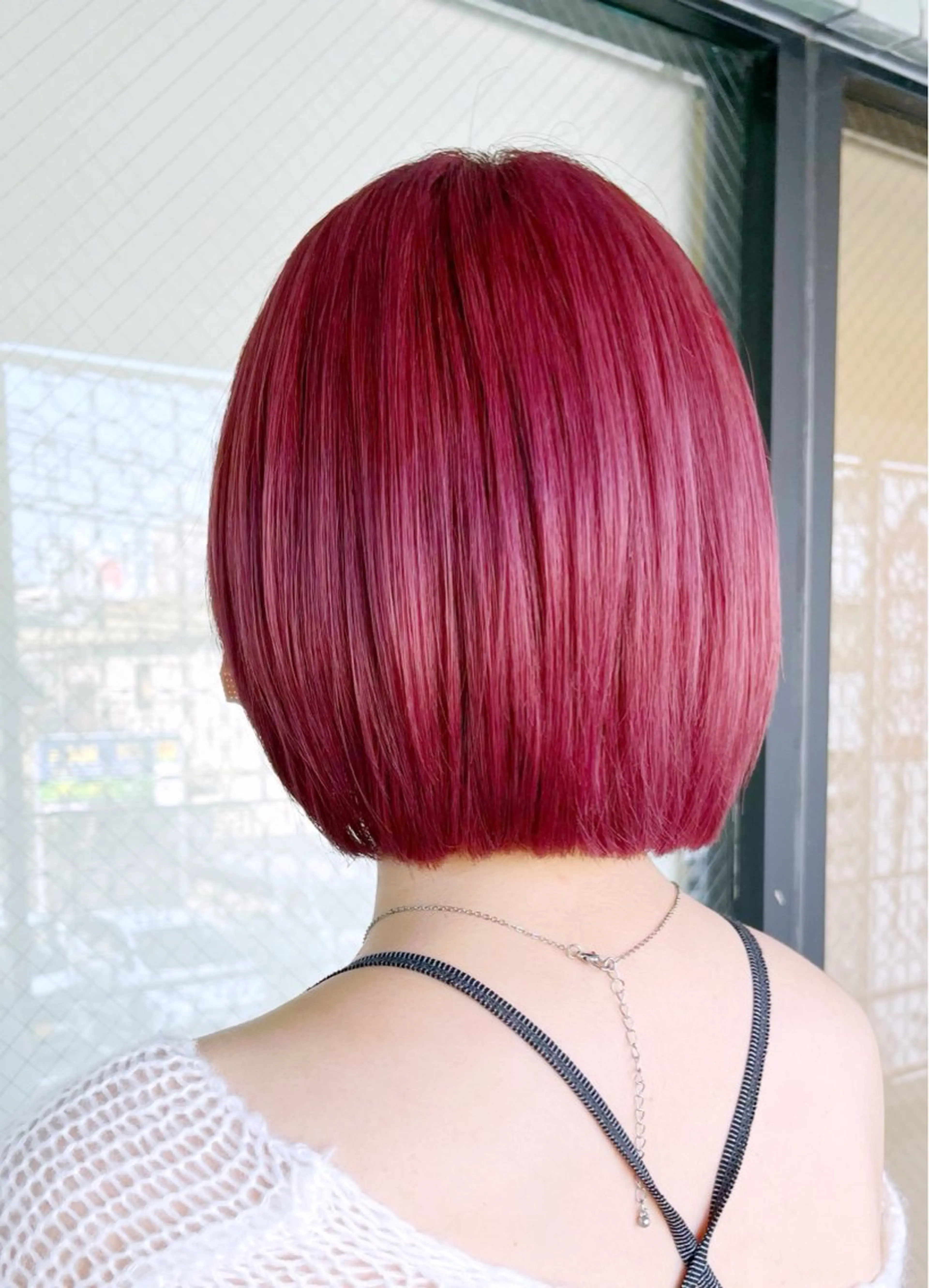 ショート カラー CLOVER新田辺所属・石賀 早紀のヘアスタイル