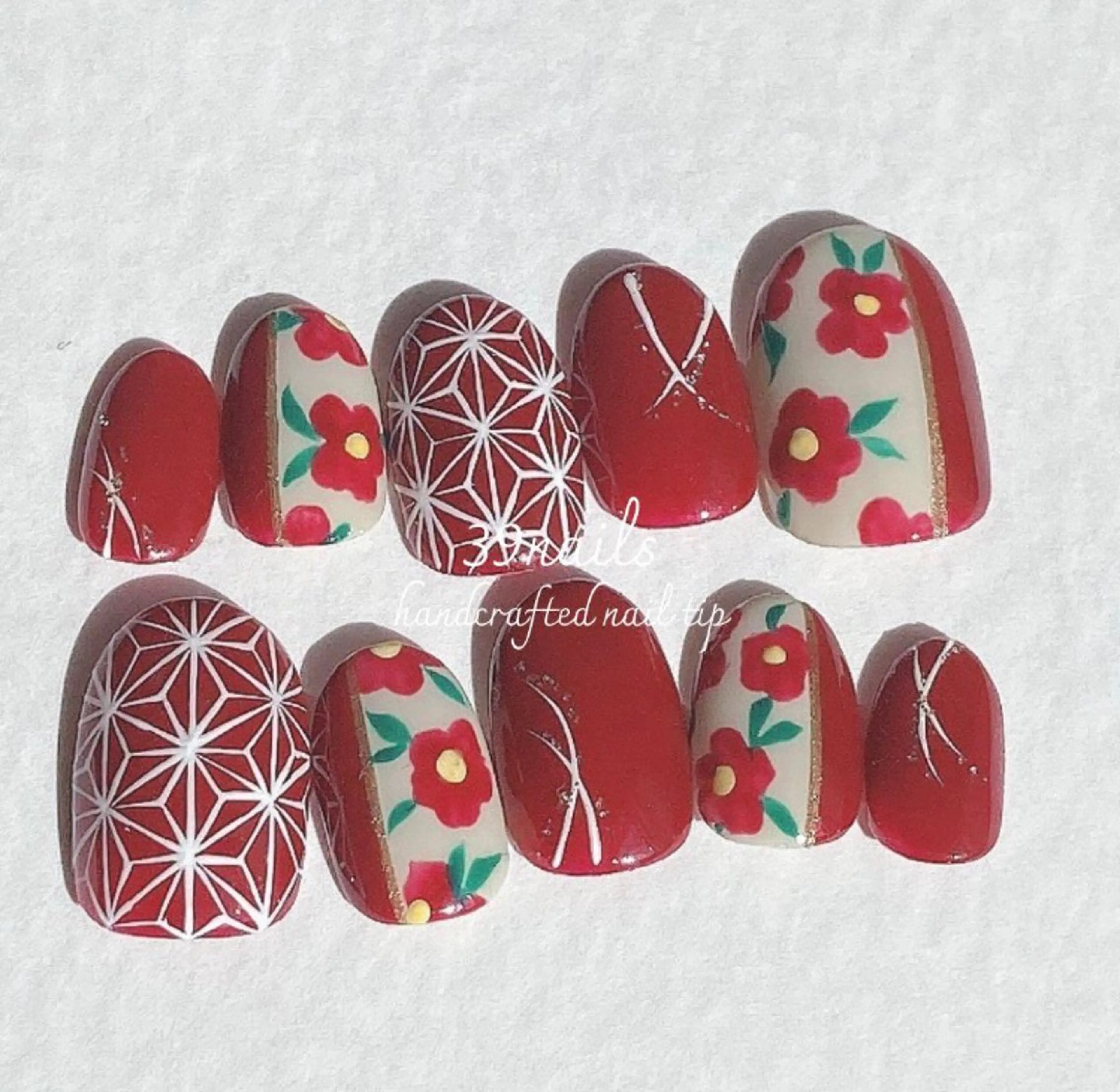 ネイル アートネイル 成人式 ジェルネイル パラジェル シンプルネイル ハンドネイル 39-nails EharaMikuのネイルデザイン