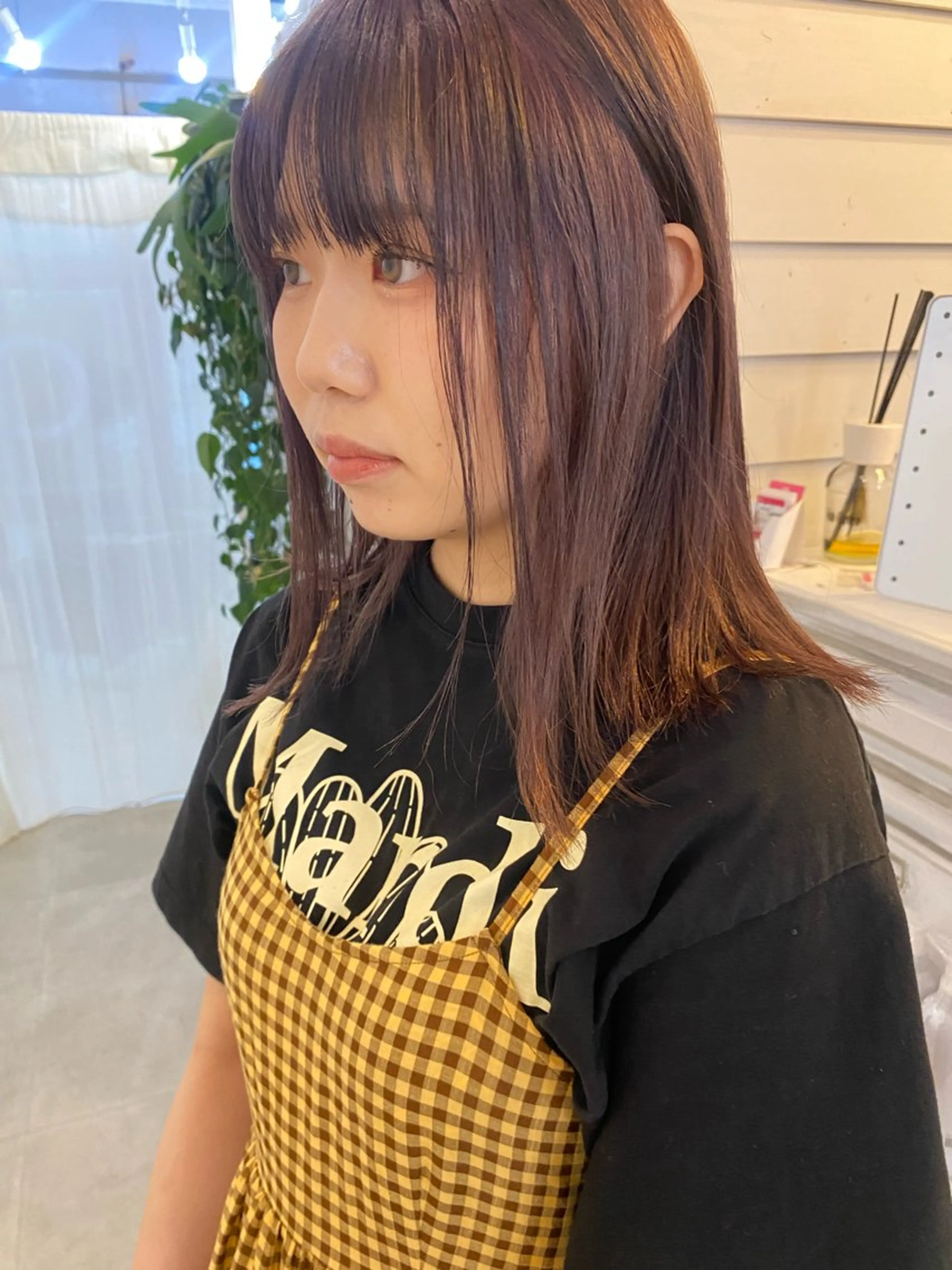 ミディアム カラー GiseL博多筑紫口 杏実のヘアスタイル