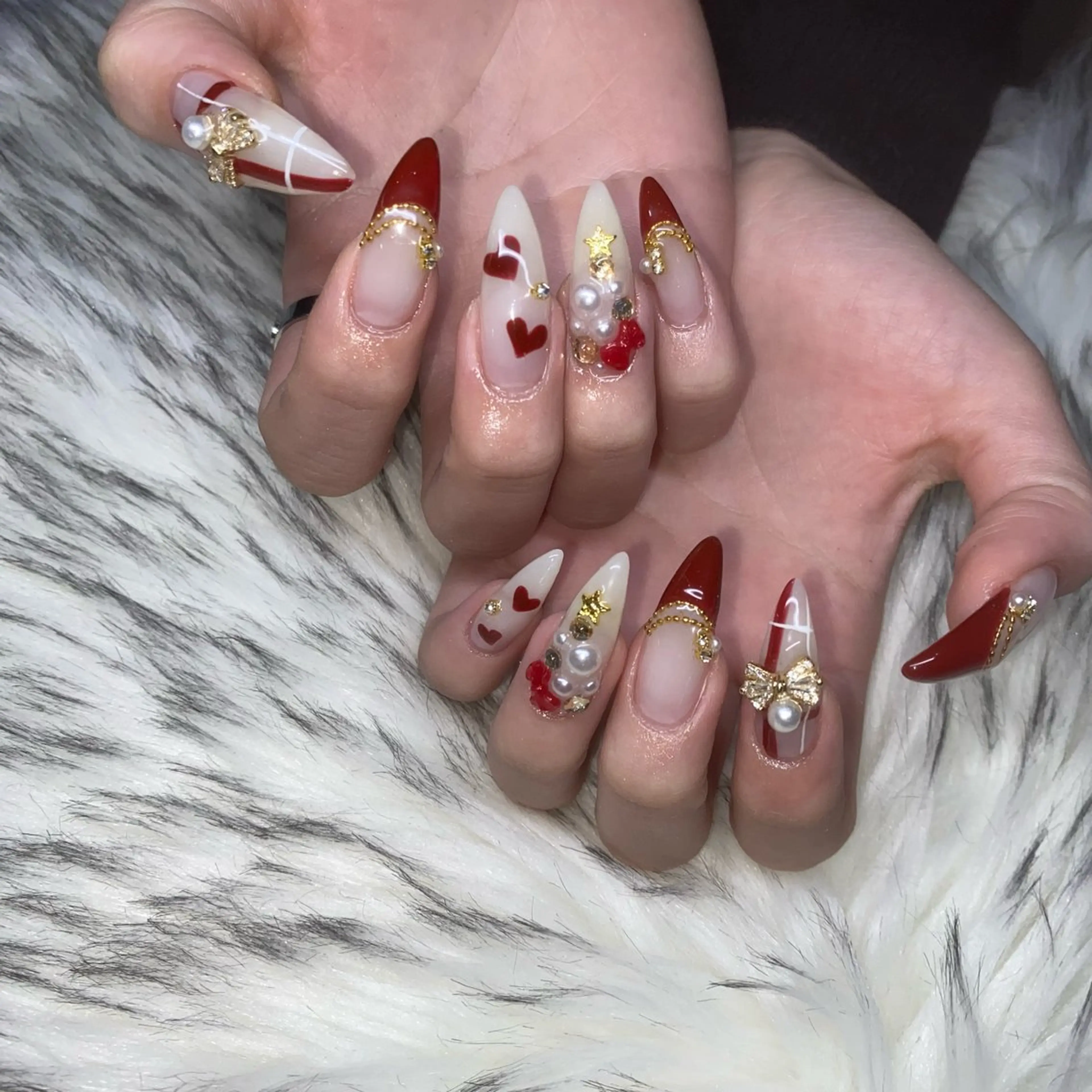 ネイル la vie  Luire所属・la vie Luire ｱｽｶのネイルデザイン