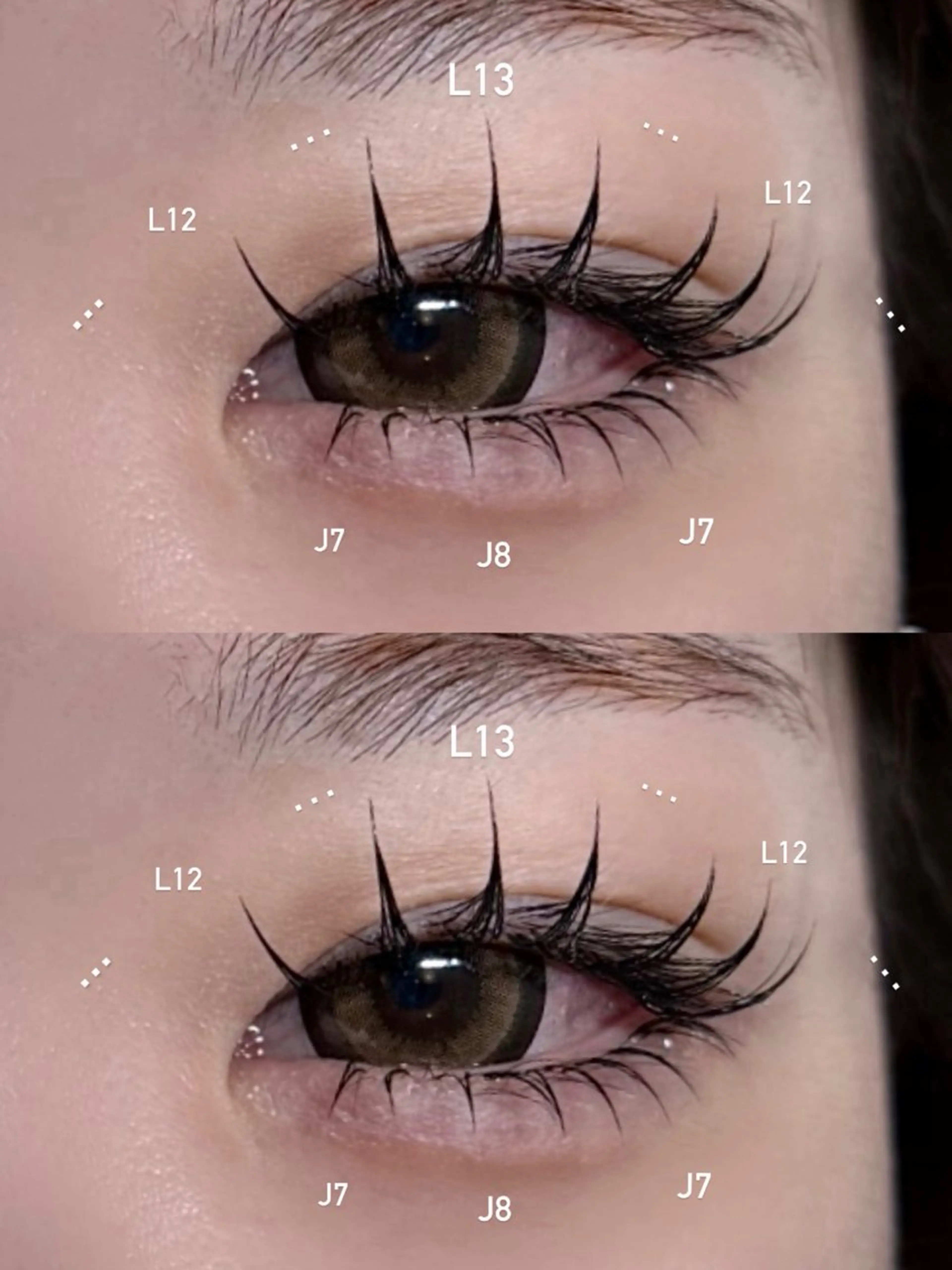 【3/19.12:30~限定！！】マツエク上下フラットラッシュ120･ダブルフラットラッシュ80束選択可🎀の写真