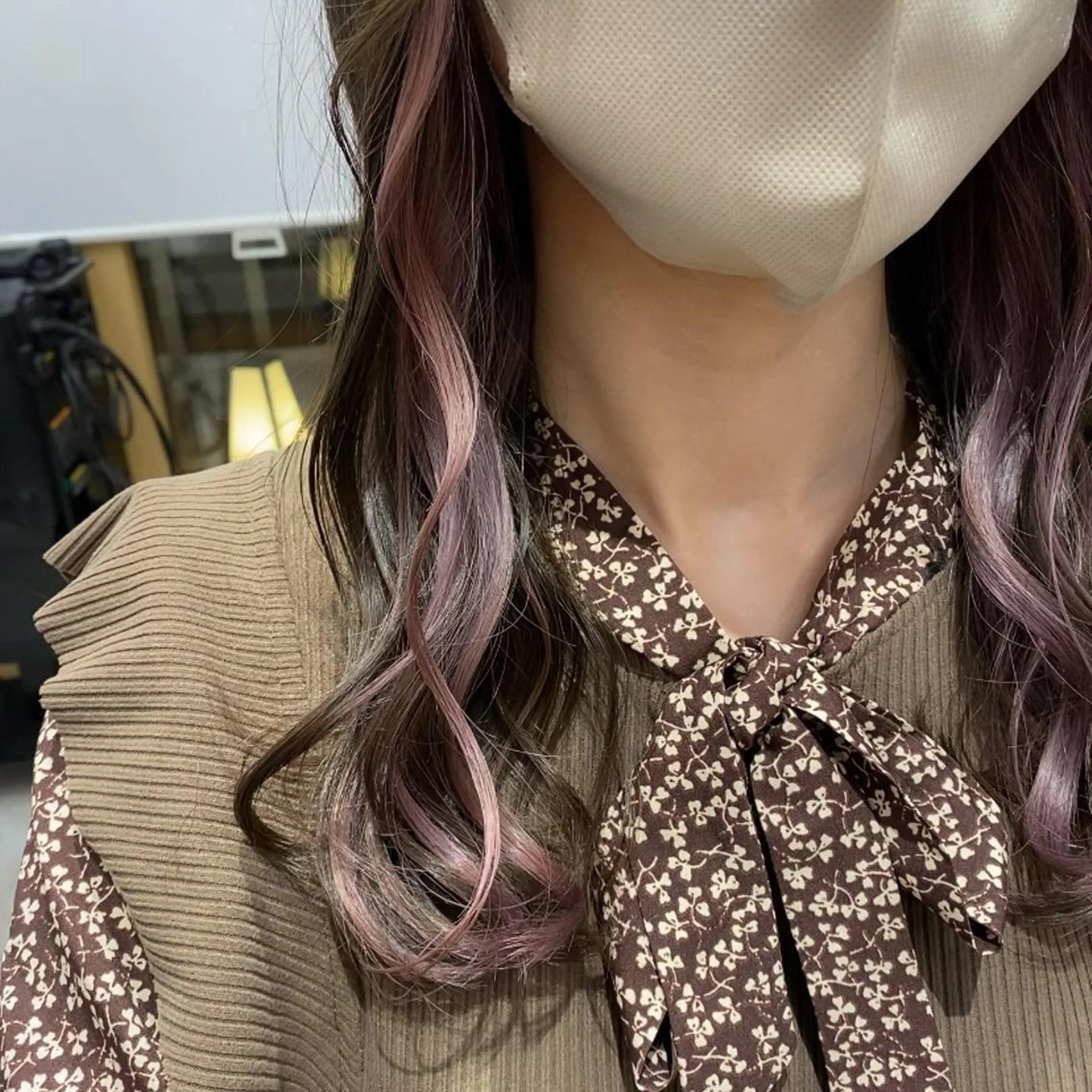 セミロング ヘアカラー DECORArojii所属・赤坂 菜々恵のヘアスタイル