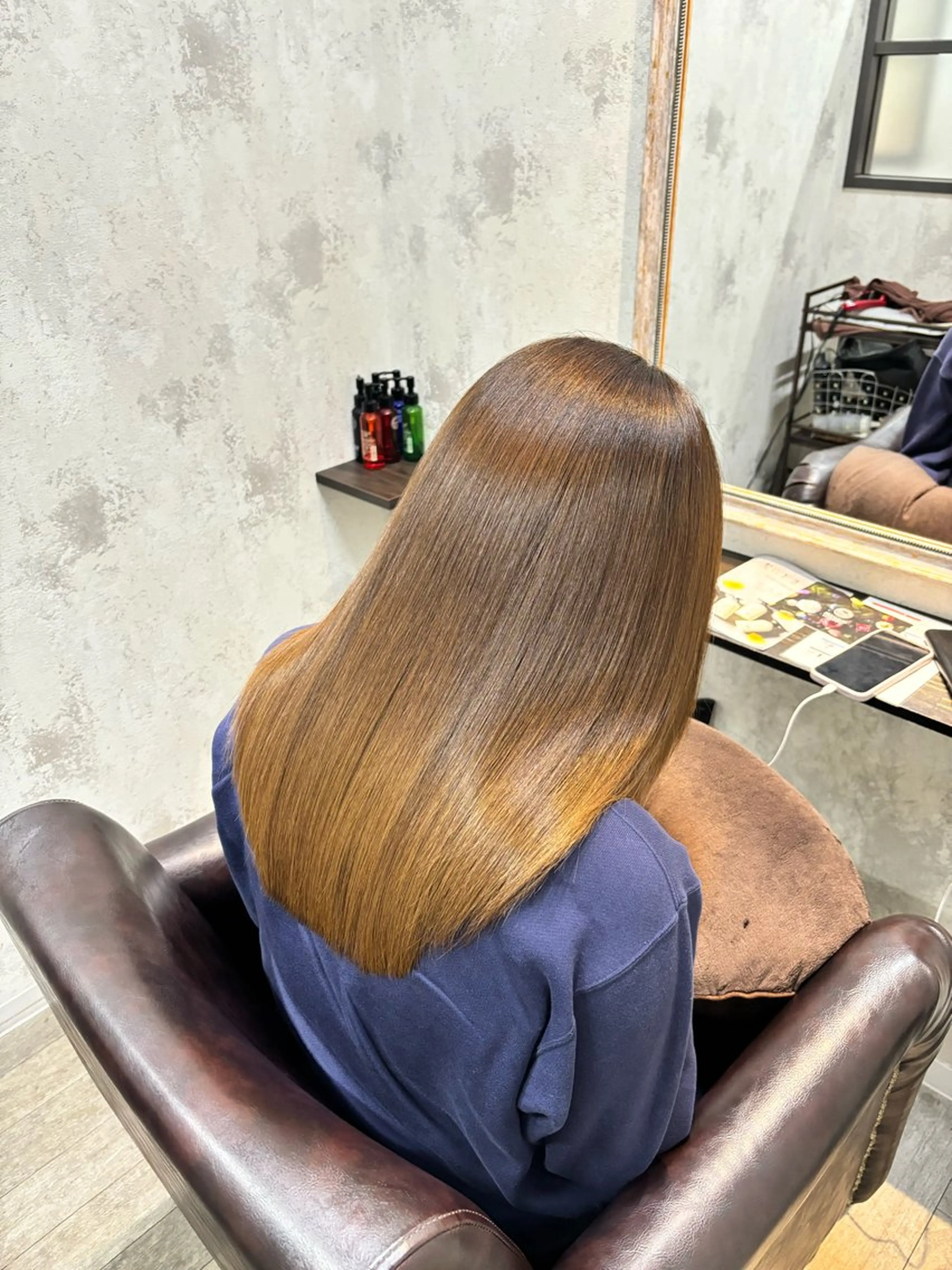 セミロング 縮毛矯正 髪質改善🎀カノンのヘアスタイル