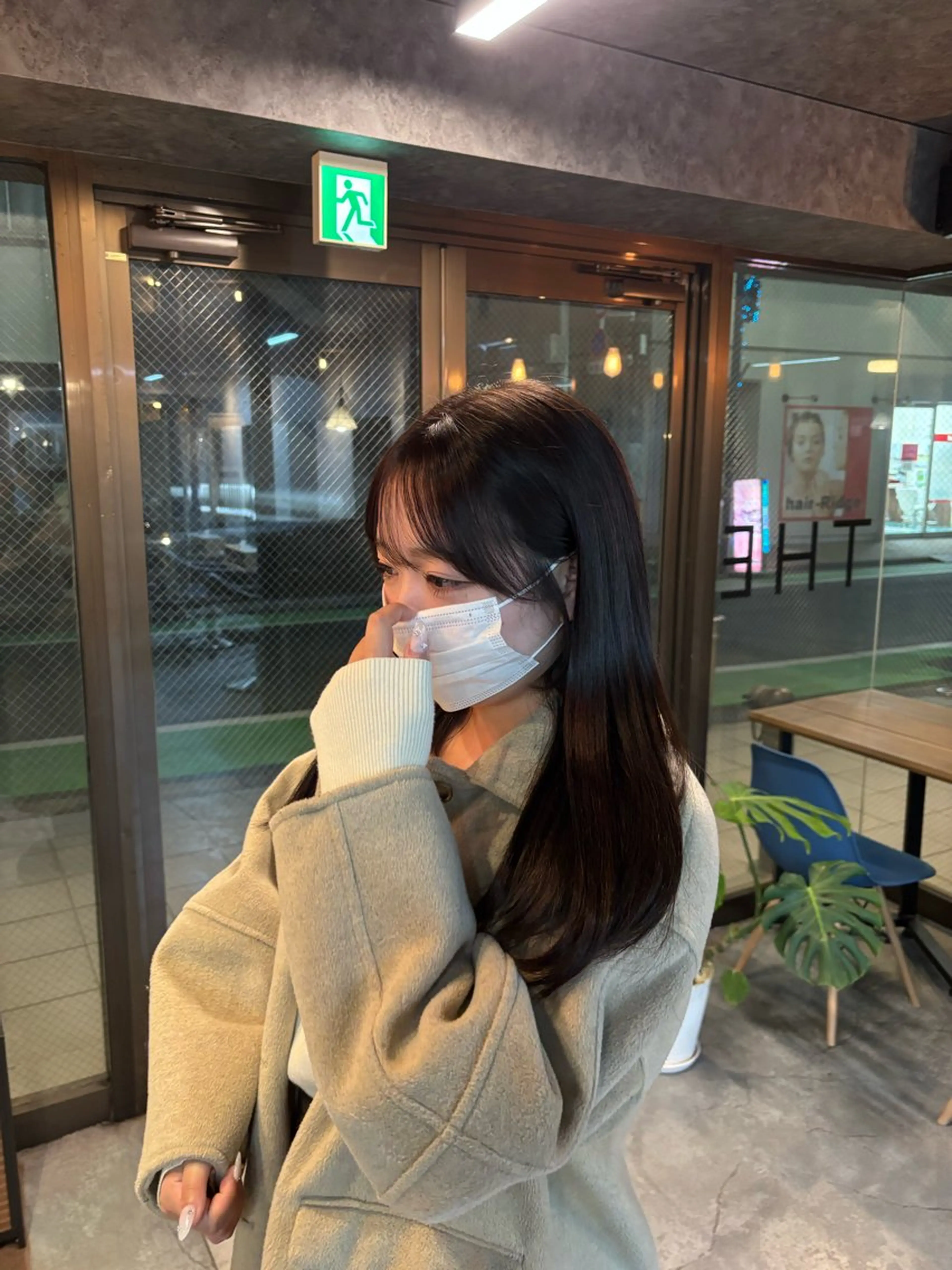 縮毛矯正の写真