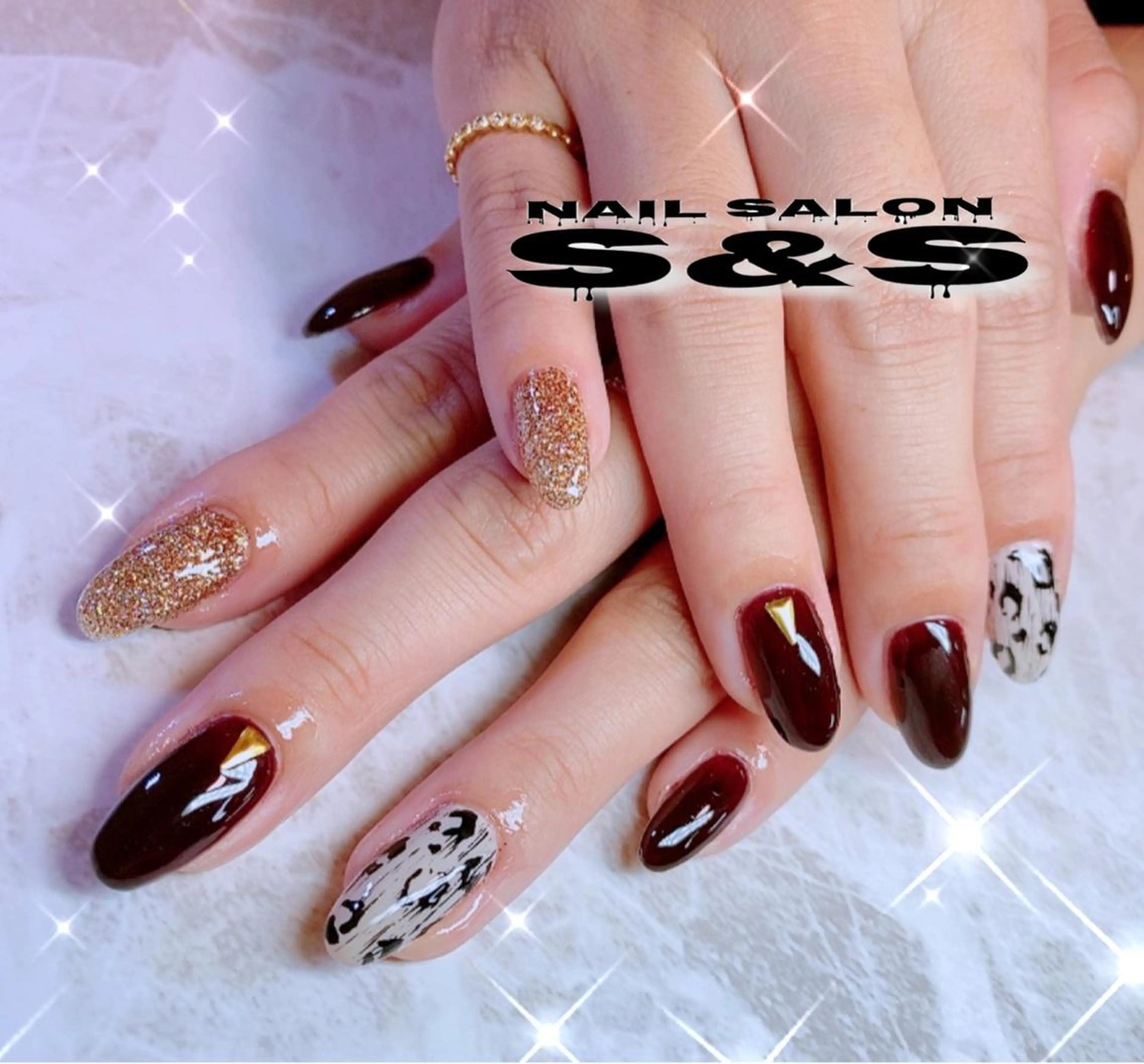 ネイル 長さ出し メンズネイル 持ち込み スカルプネイル S&S 村田小百合のネイルデザイン