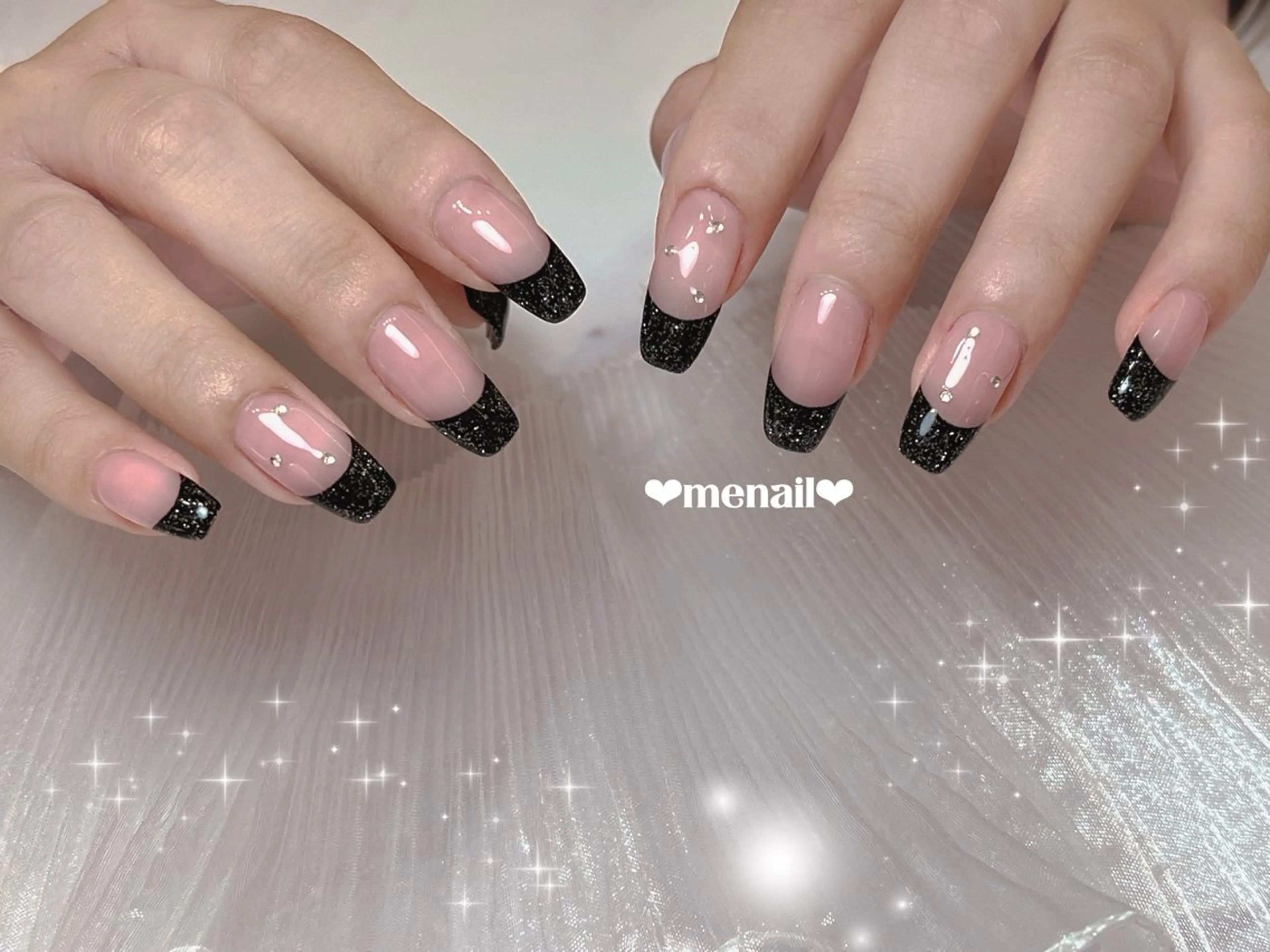 ネイル ストーンネイル ハンドネイル ＃ ｍｅのネイルデザイン