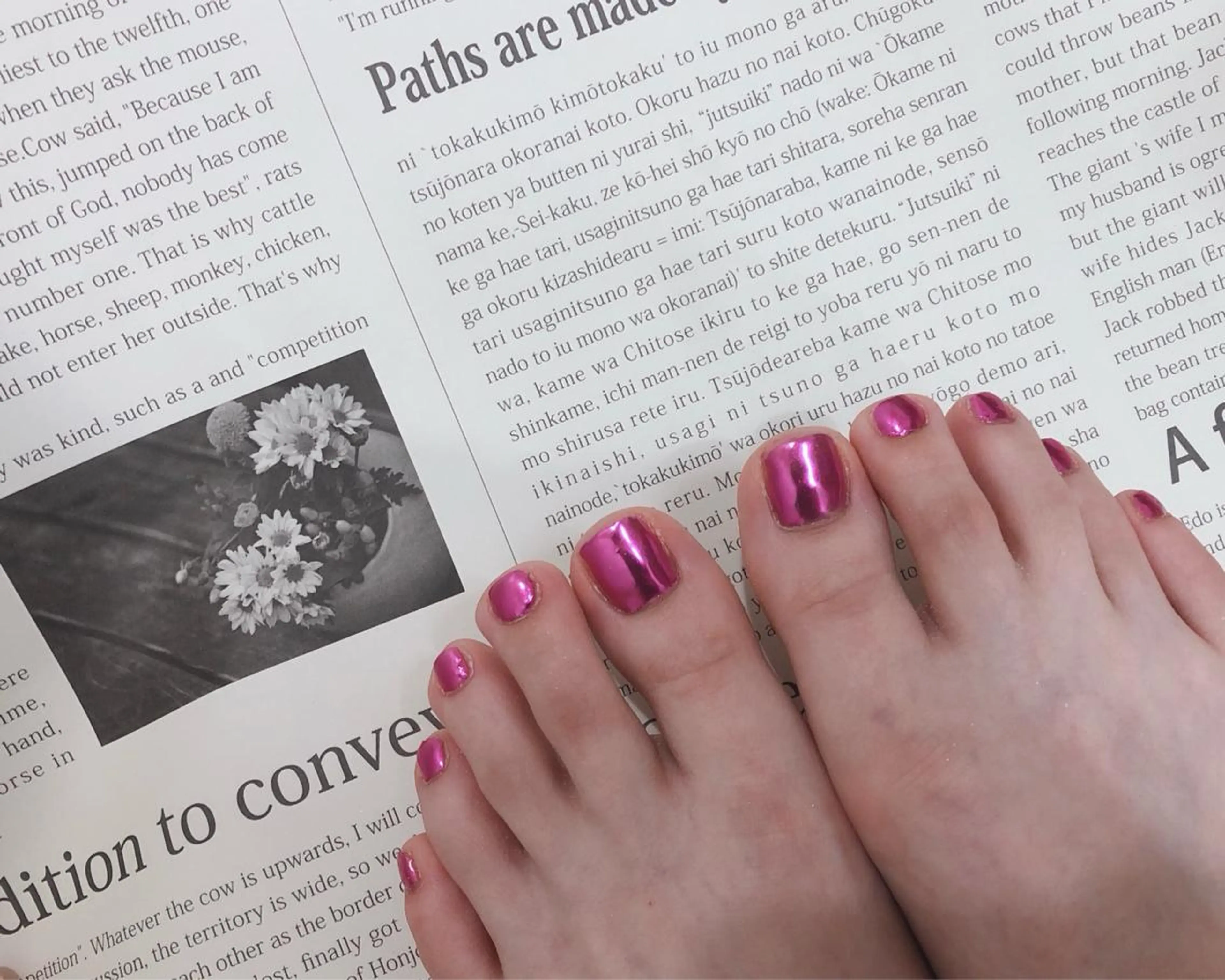 ネイル フットネイル ピンク フットネイル nail heron所属・saki_ nail heronのその他イメージ