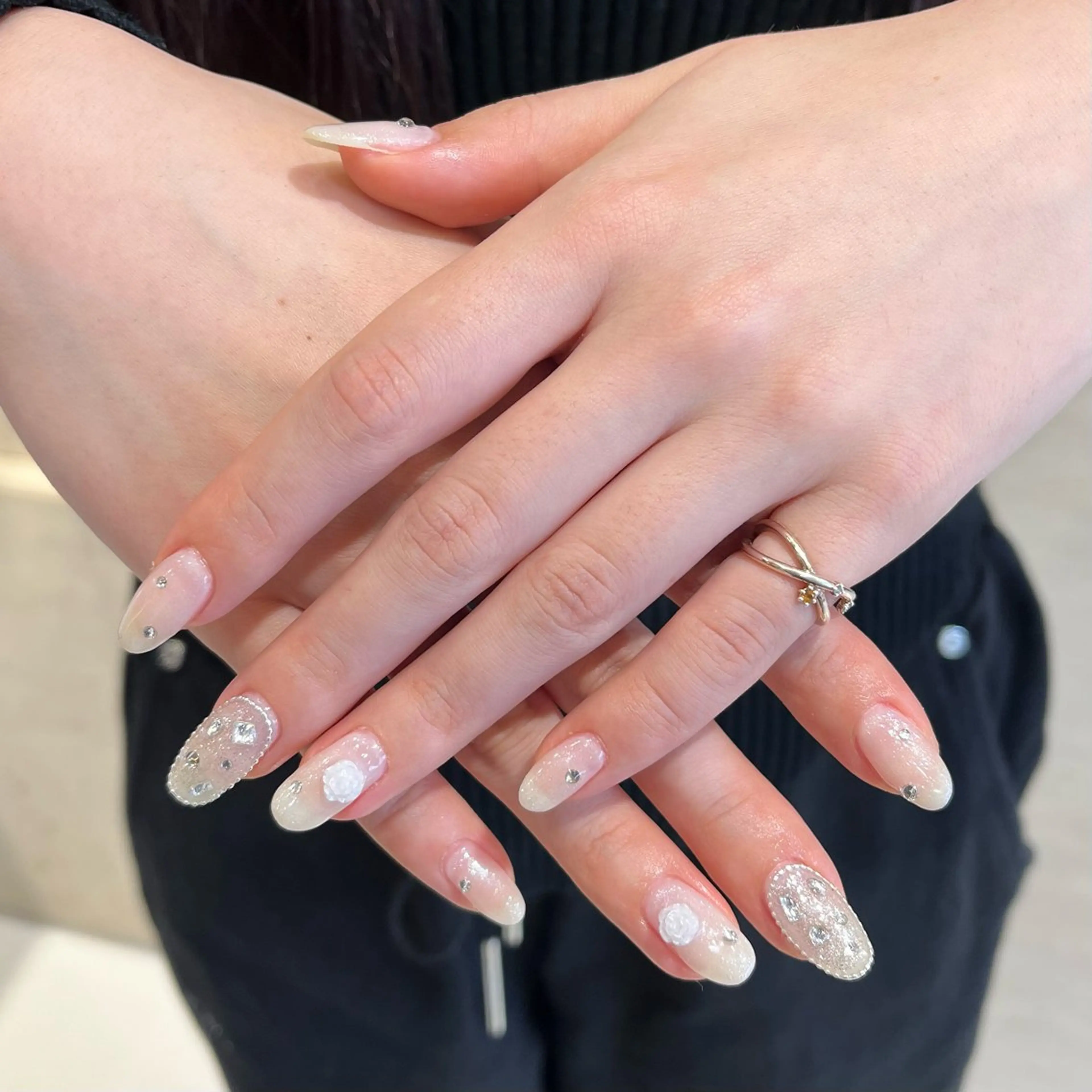 ネイル ハンドネイル ヘアアレンジ /ネイル/美波のヘアスタイル