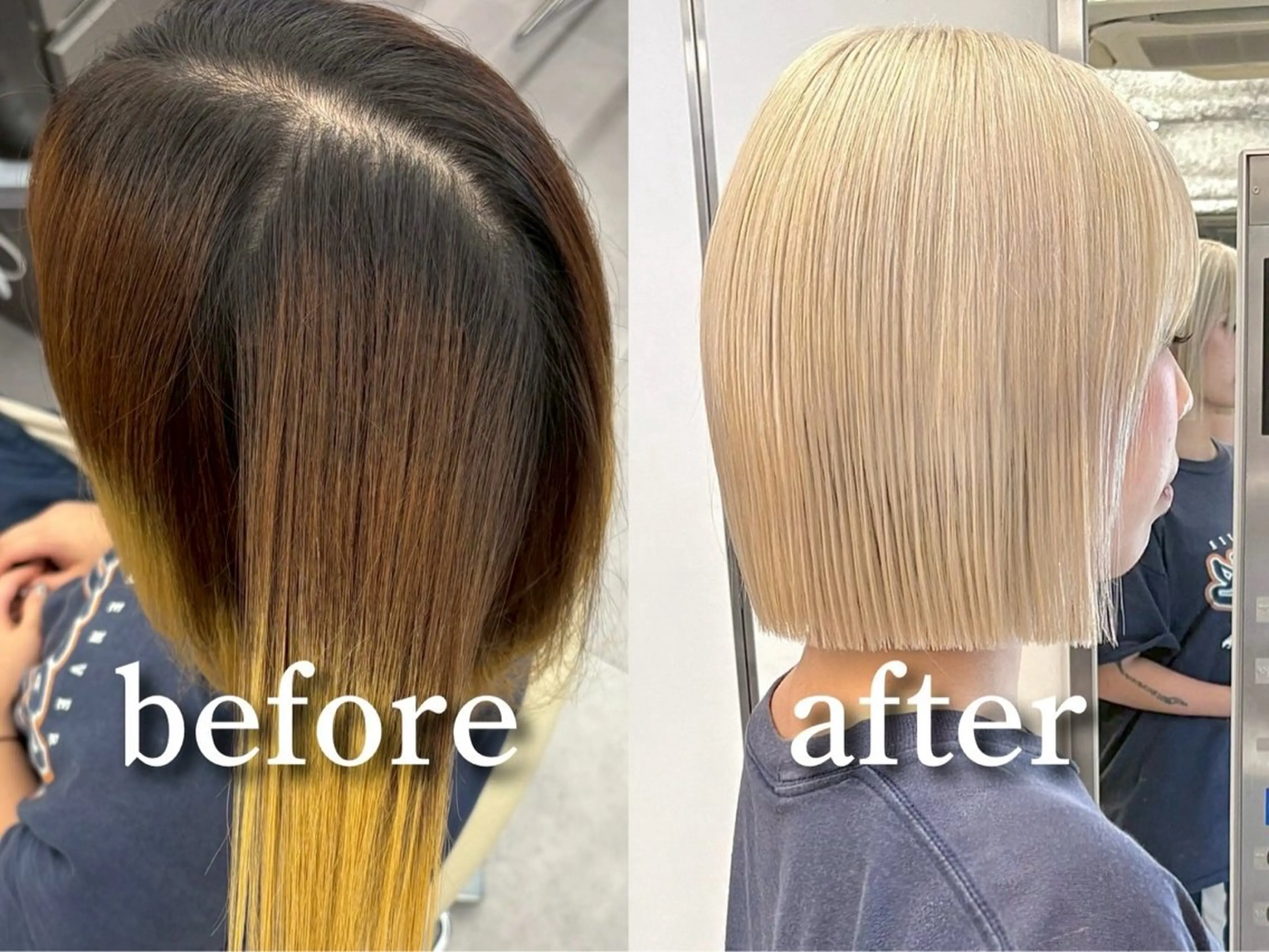 【🪄ムラ修正🪄】💫ケアブリーチでムラ修正💫通常 ¥23,000⇨モデル料金で¥9,660です‼️の写真