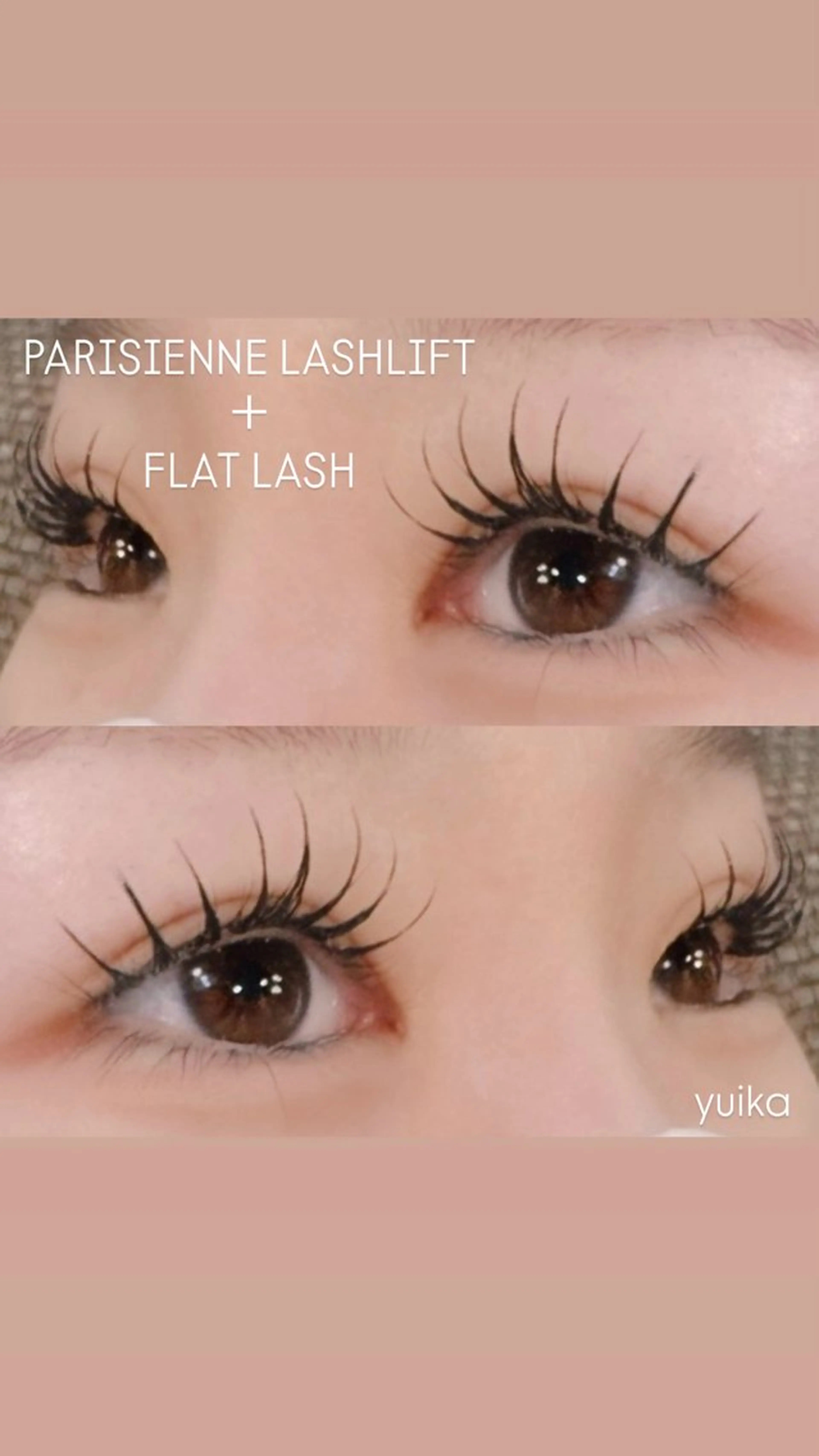 マツエク・マツパ airRe yuikaのマツエク・マツパデザイン