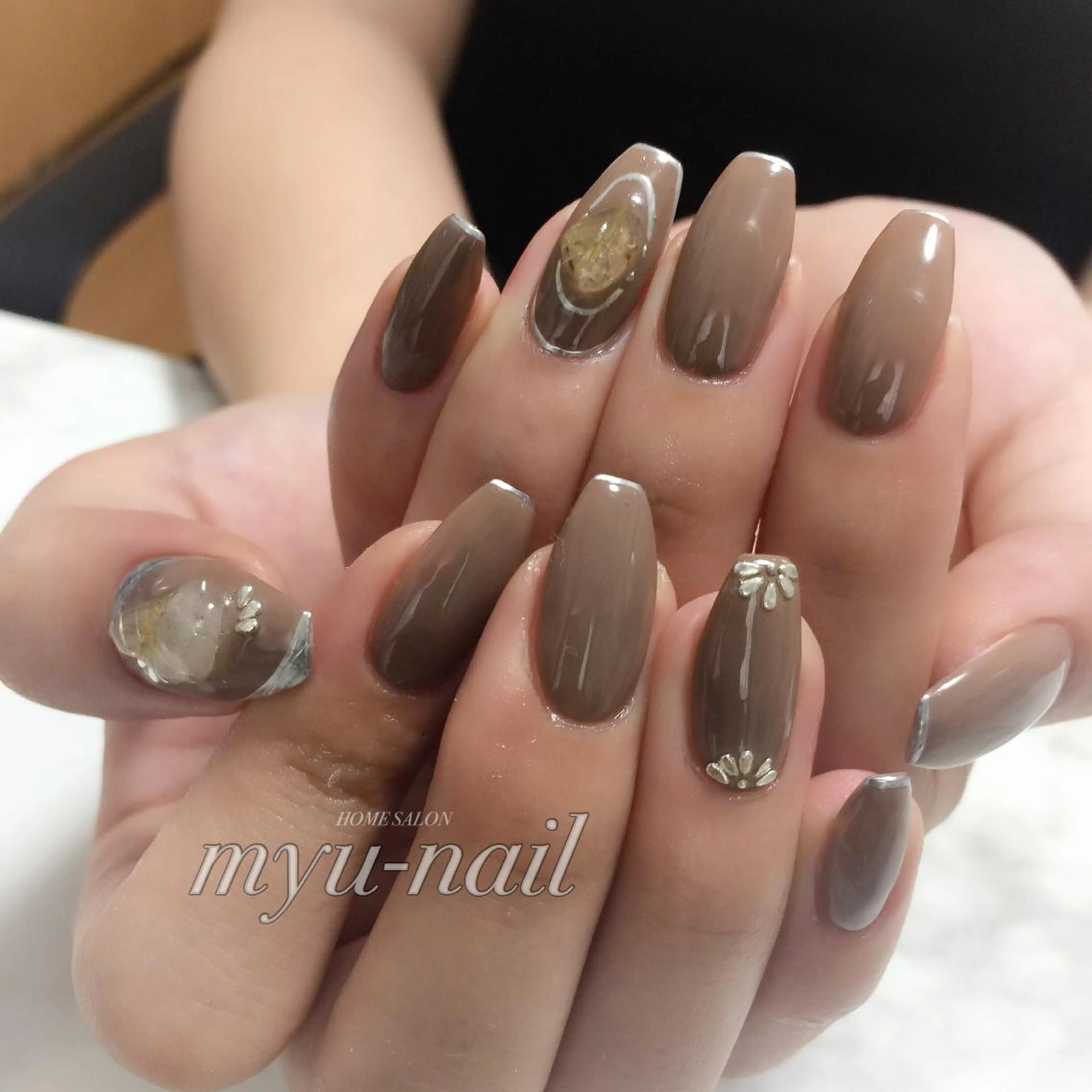 ネイル ホームサロン myu-nailのネイルデザイン