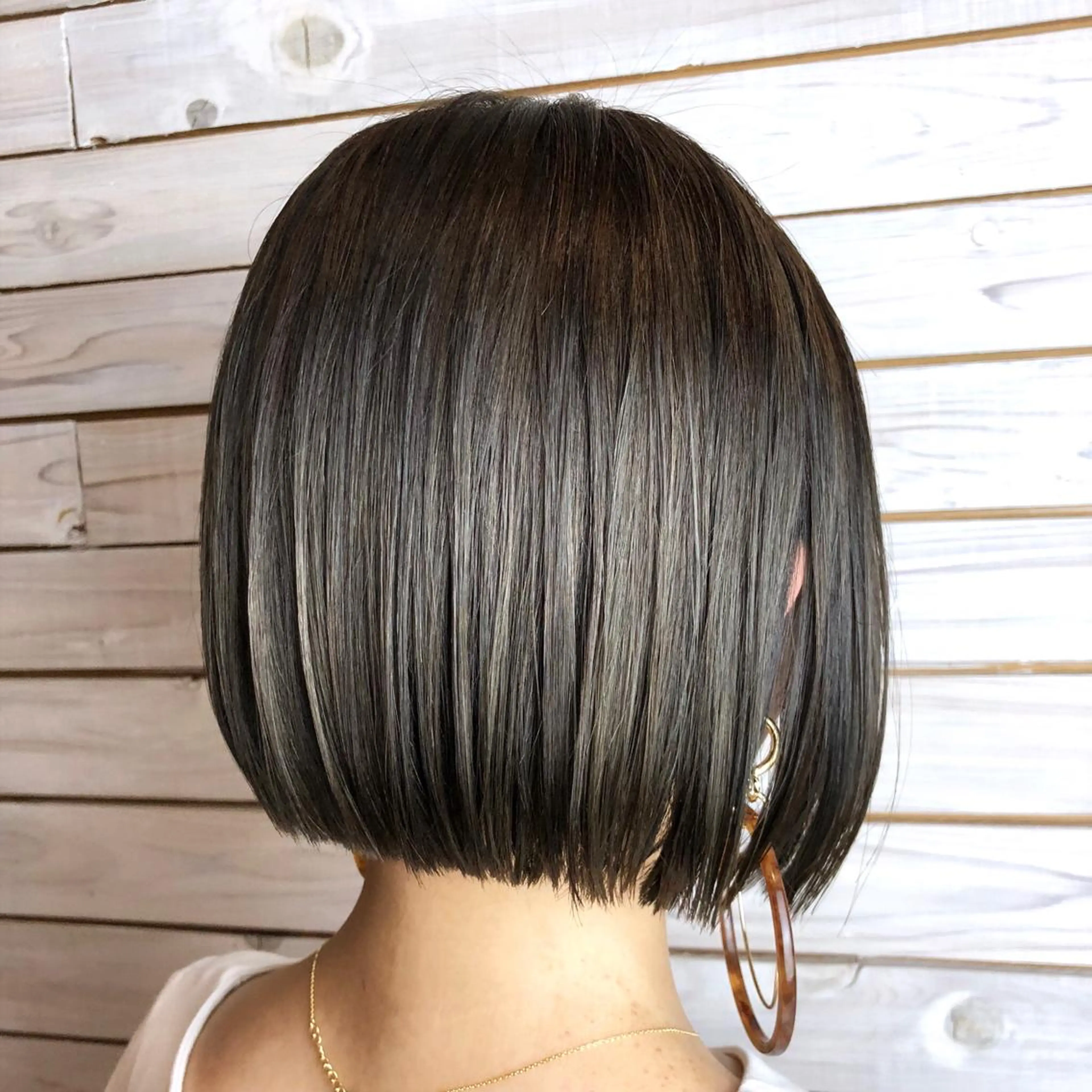 ショート カラー カット ヘアカラー ✨大人美人ショート✨ 店長　藤井一輝のヘアスタイル